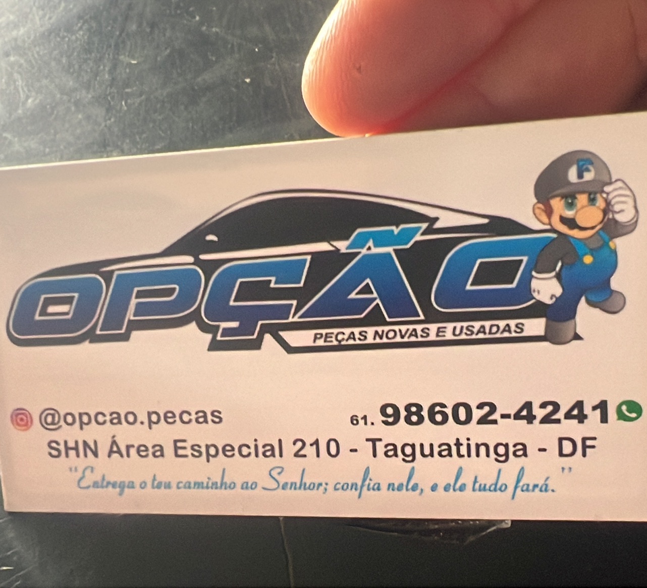 Opcao Pecas