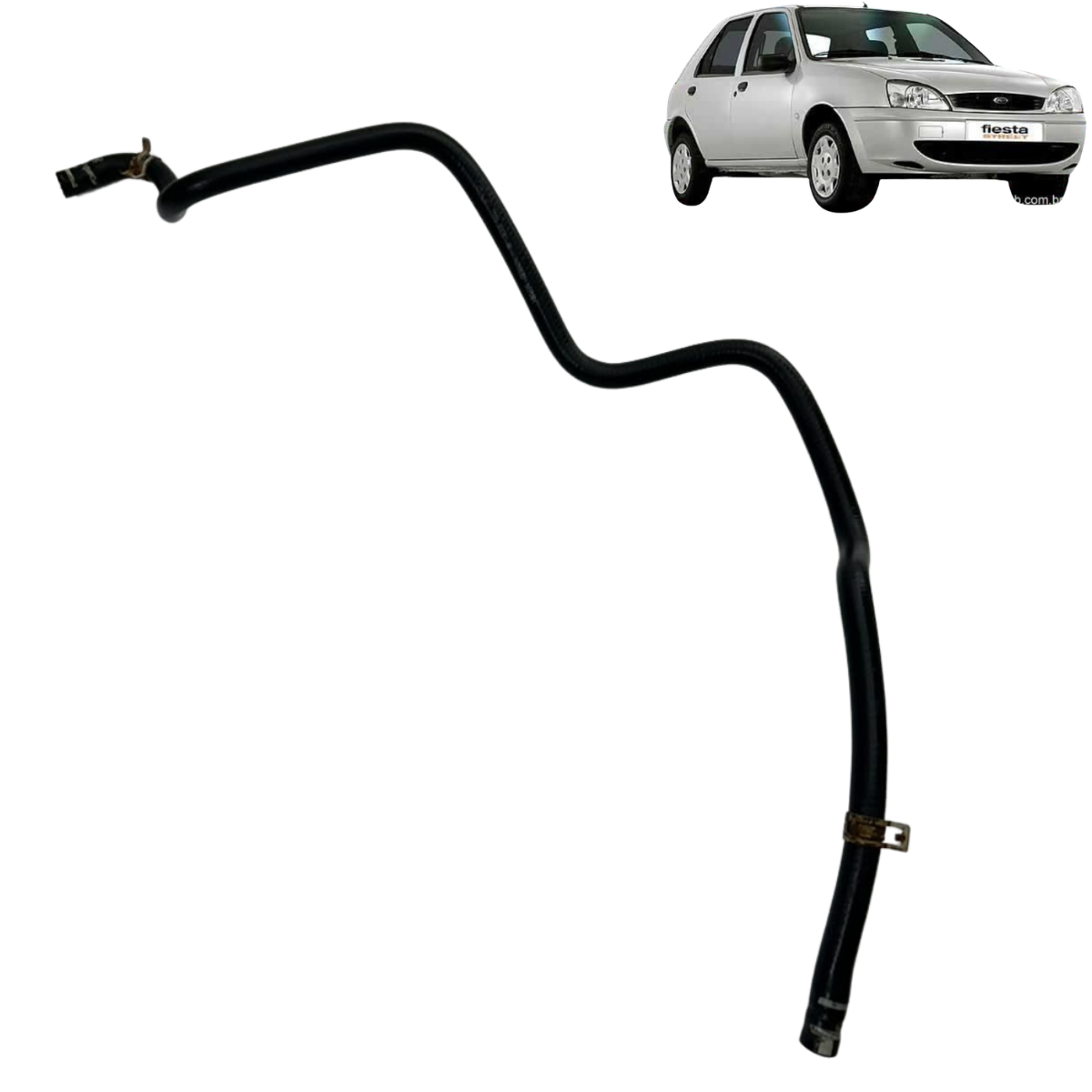 Mangueira Retorno De Agua Radiador Ford Fiesta 1.0 2003