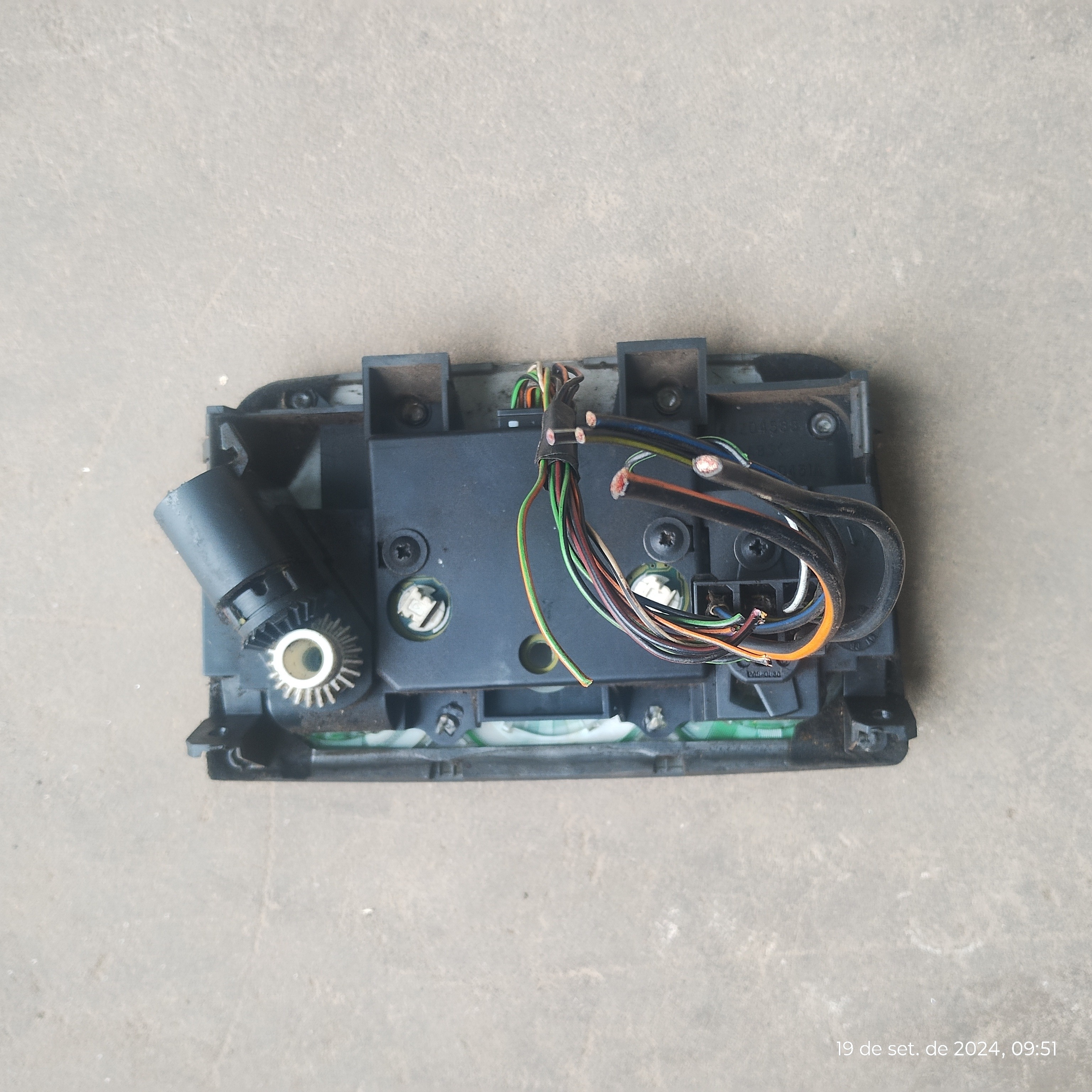 Comando ar condicionado ford courier fiesta 96 96fw18d451a
