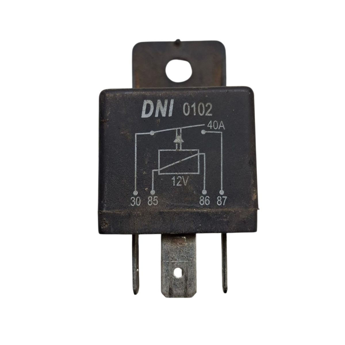 Rele Auxiliar Universal Reversor 12v 40a 5 Terminais 12v