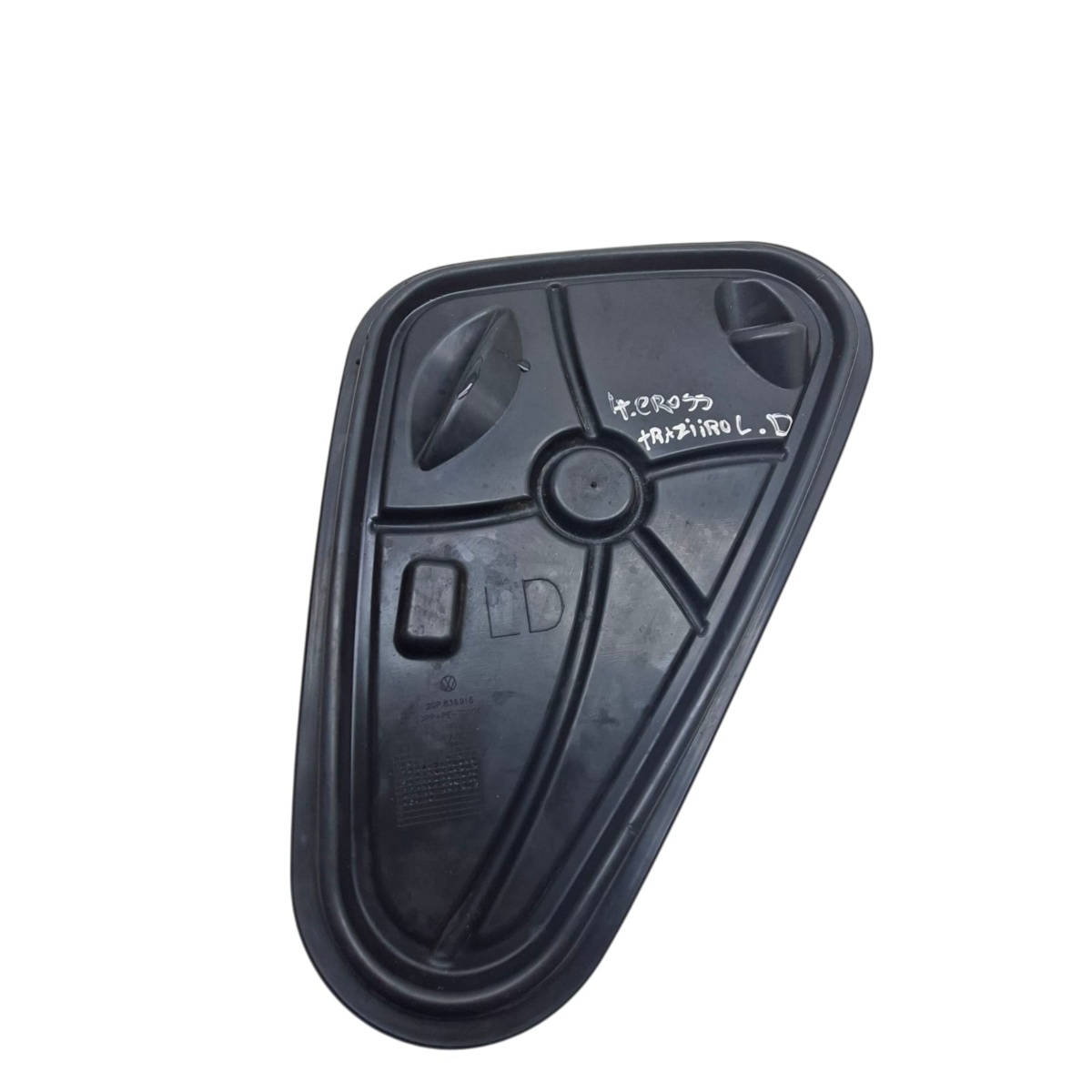 Acabamento Interno Porta Traseira Direita T-cross 2gp839916 Preto