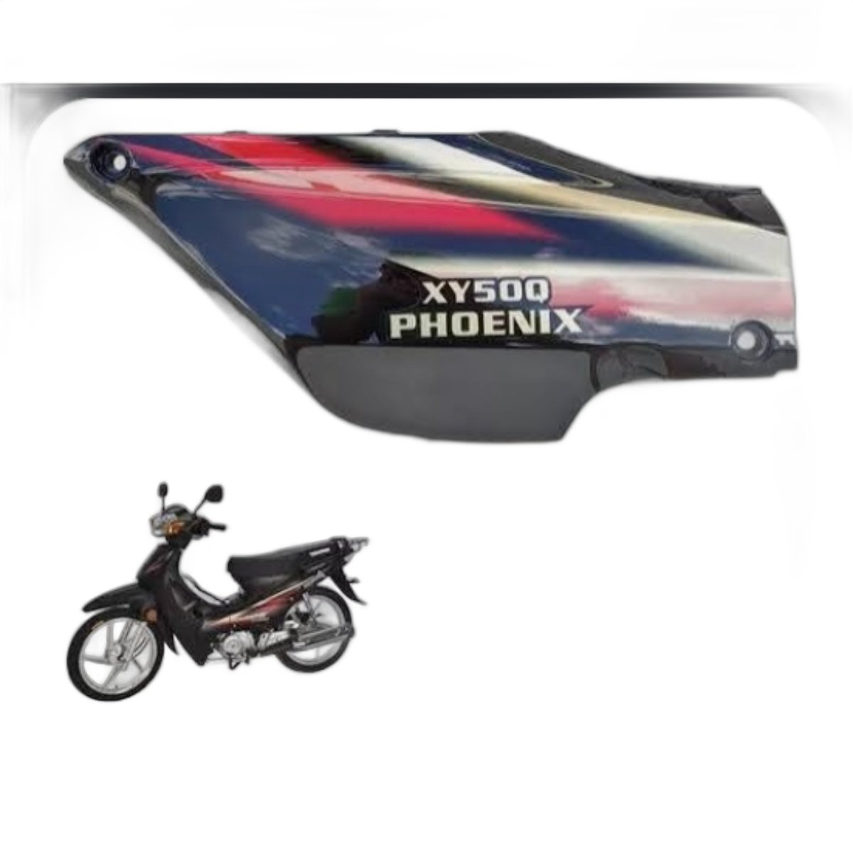 Tampa lateral bateria Direita Phoenix Gold preto