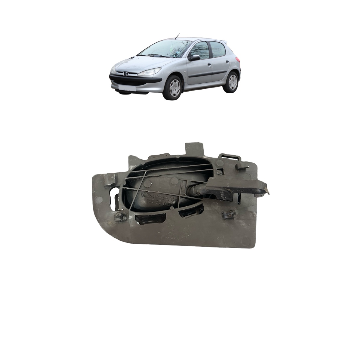 Maçaneta Interna Dianteira Esq Peugeot 206 07/11 9623698477 - Imagem 3