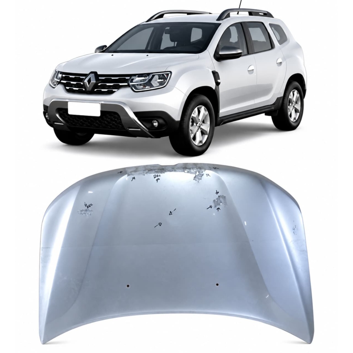 Capo Renault Duster 2020 2021 2024 Original Com Detalhe