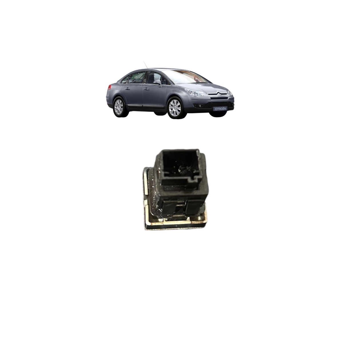 Botão Sensor Estacionamento Citroen C4 Pallas 2.0 Original Preto - Imagem 6