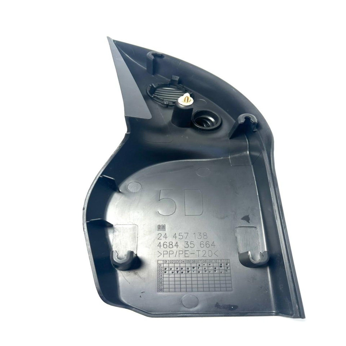 Acabamento Interno Retrovisor Ld Corsa Sedan 24457138 - Imagem 3