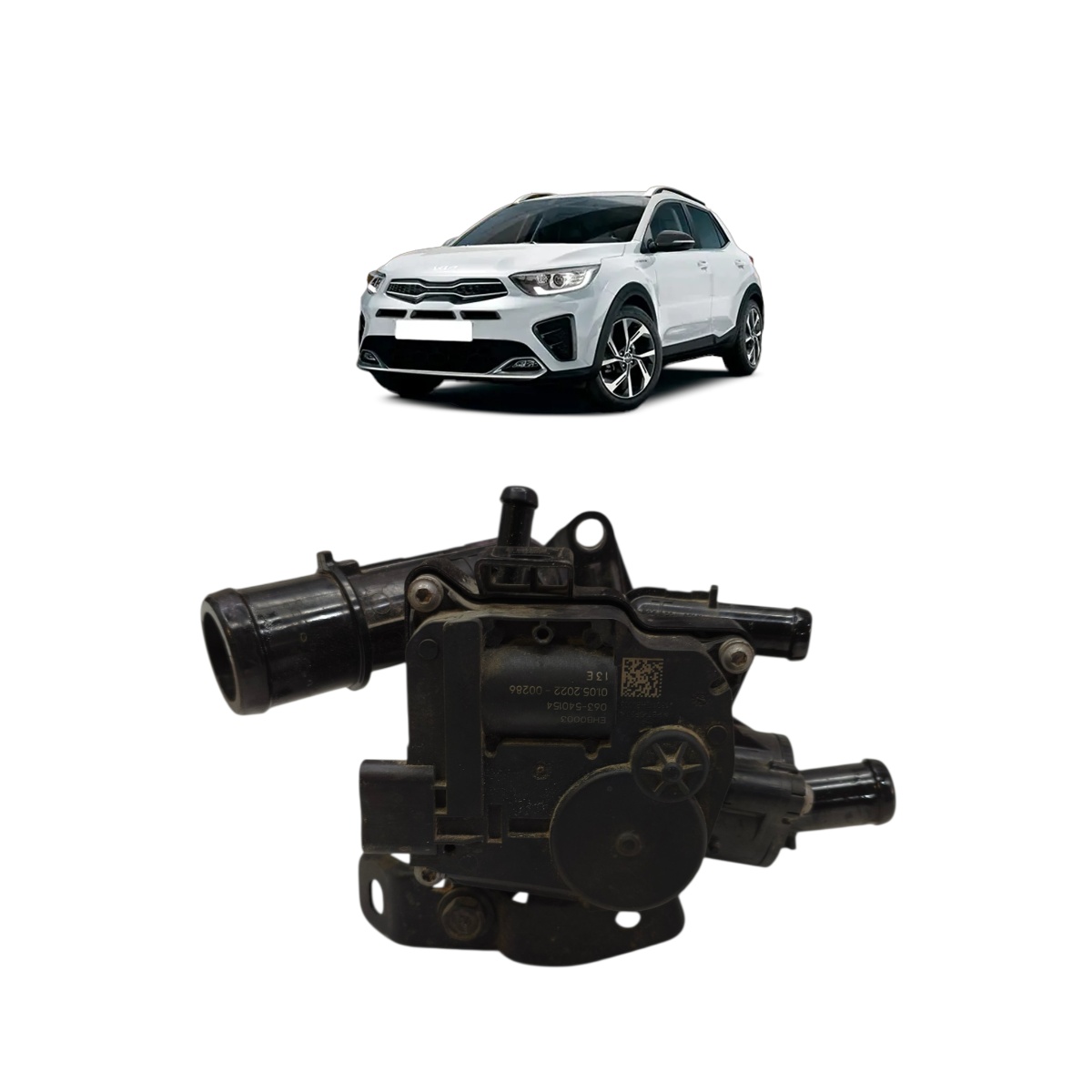 Carcaça Valvula Termostatica Kia Stonic 1.0 Turbo 063540154