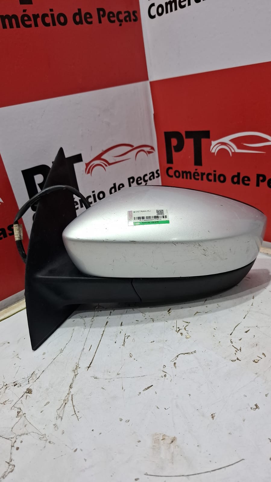 Retrovisor Eletrico Lado Esquerdo Vw Gol Voyage 2013 A 2023 - Imagem 2