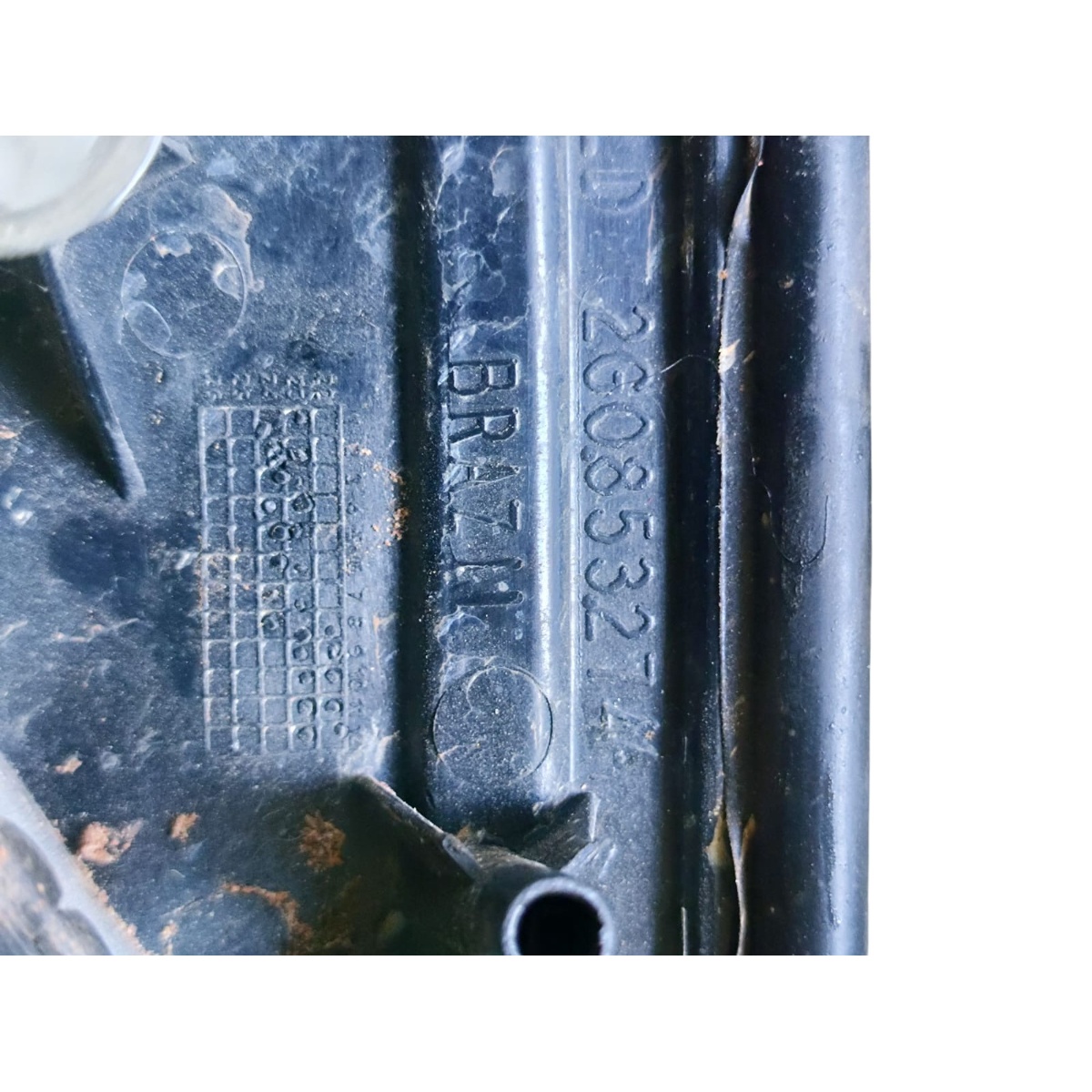 Acabamento Externo Retrovisor Dir. Vw Polo Virtus 2g0853274 Preto - Imagem 2