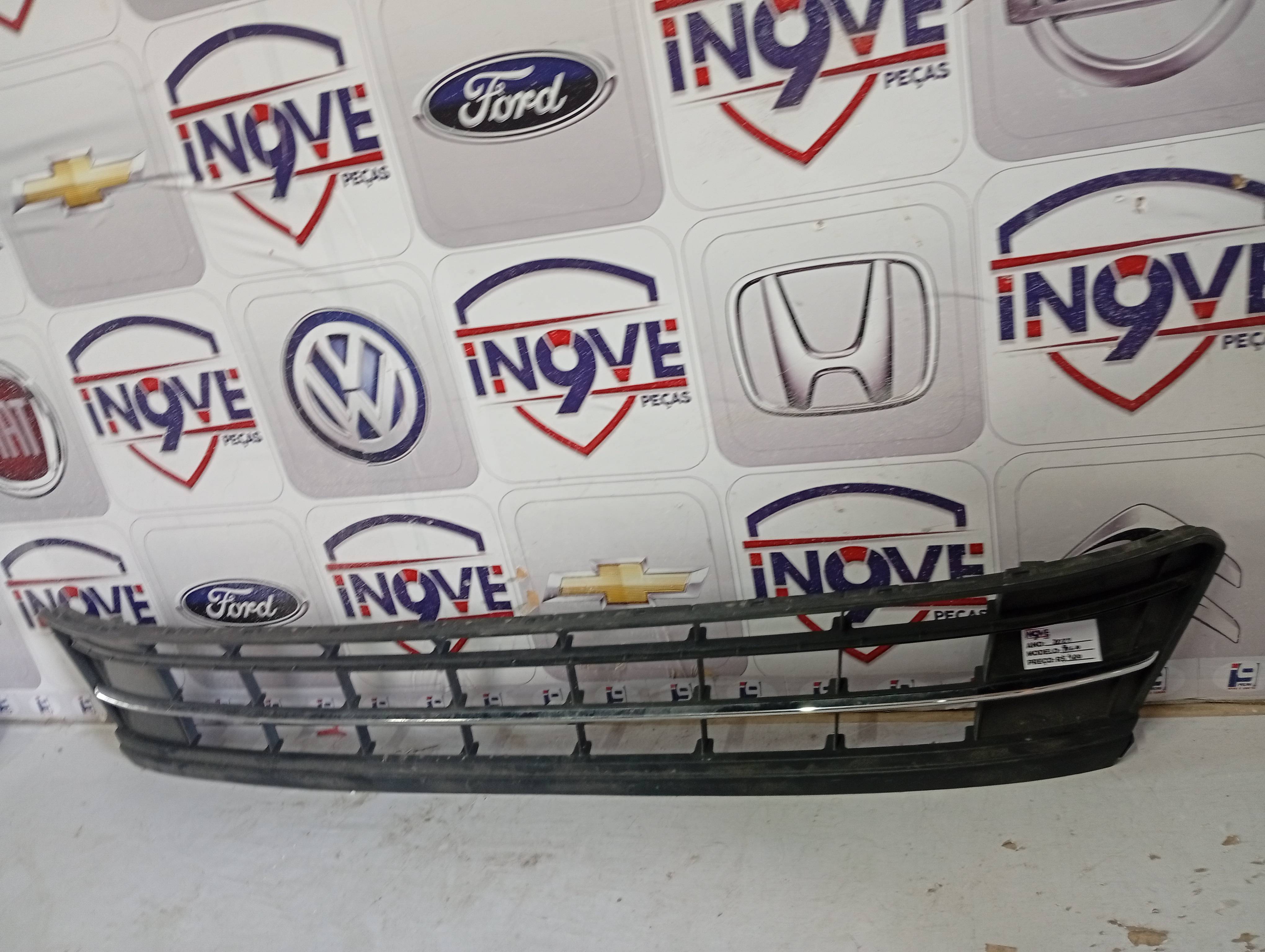 Grade Parachoque Dianteiro Polo Virtus GTS 20-22 - Imagem 2