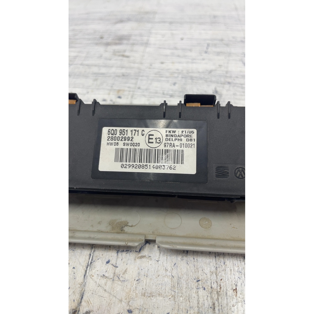 Sensor Ultra Som Alarme Polo  2003  A 2012 - Imagem 3