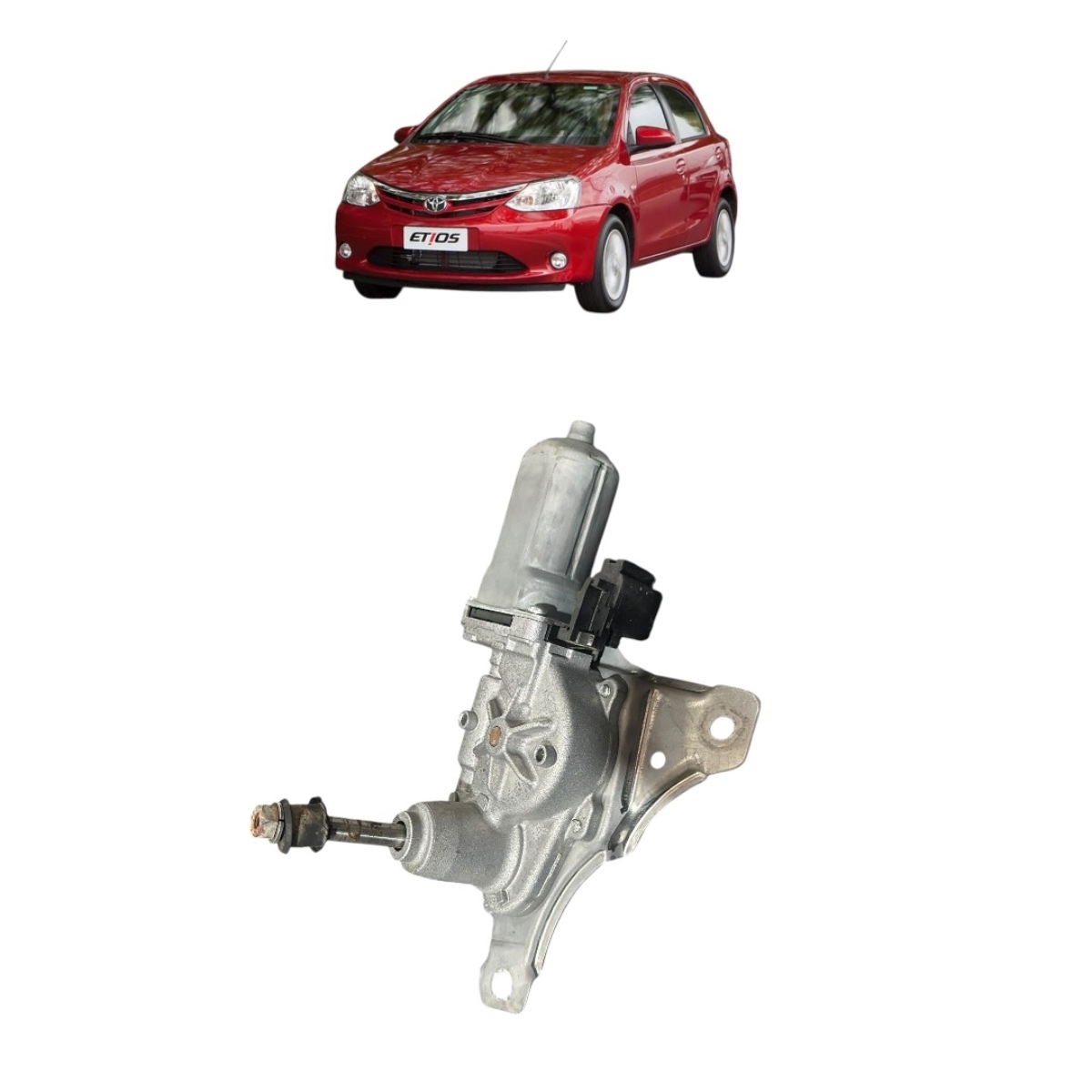 Motor Limpador Traseiro Toyota Etios 2014-2019 - Imagem 2