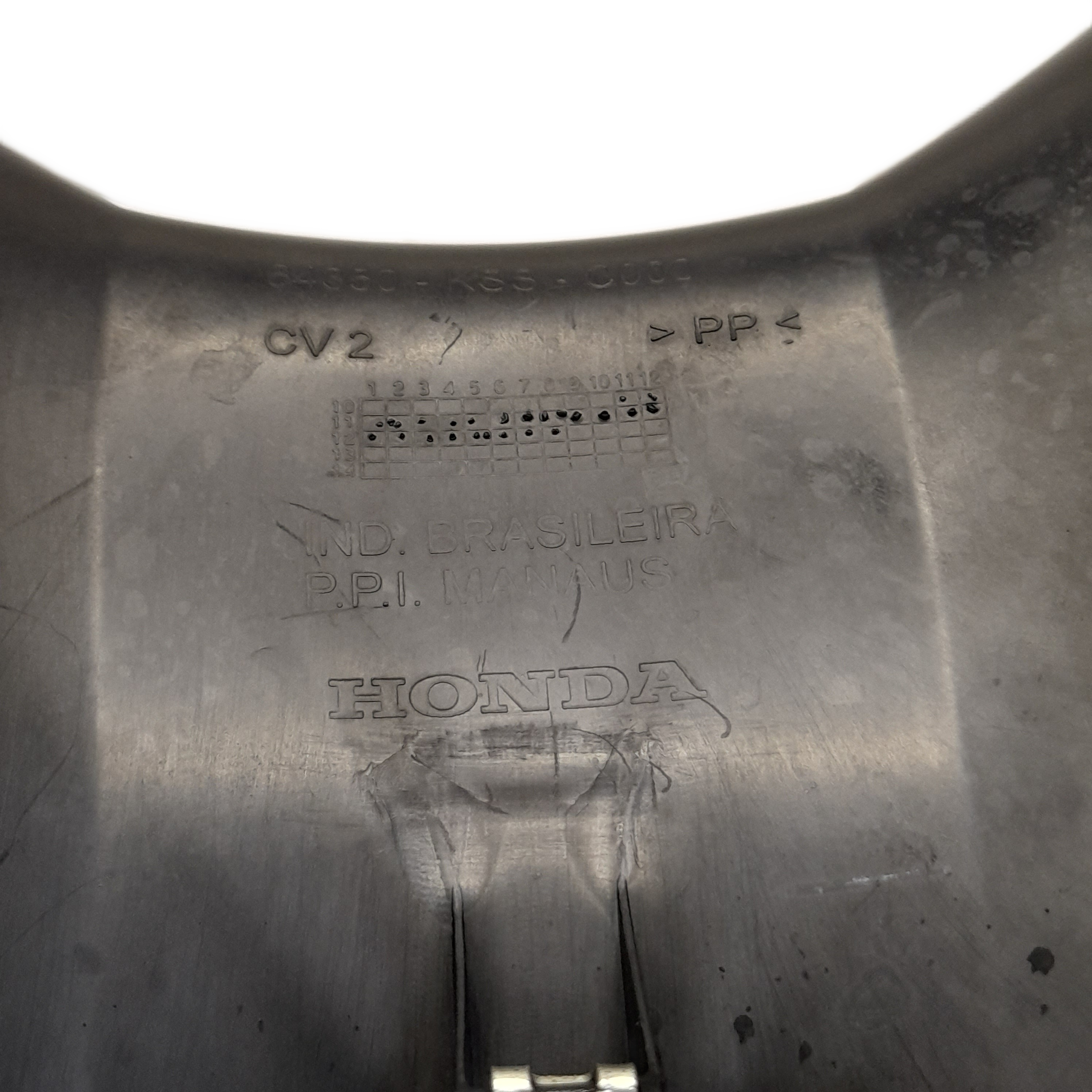 Acabamento Inferior Chassi Biz 125 2011/2017 Original - Imagem 5