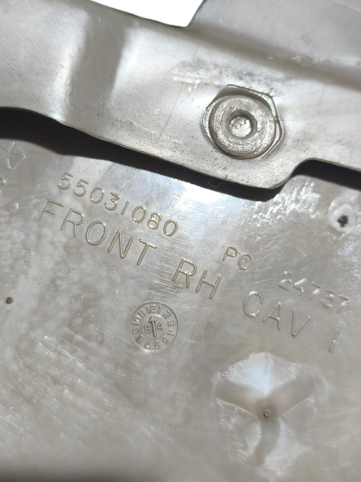 Forro De Porta Dianteira Direita Grand Cherokee 94 Bege - Imagem 5