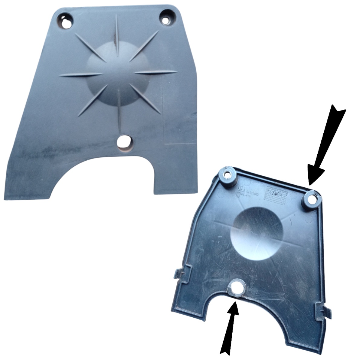 Capa Correia Dentada Superior GM 94729817 com detalhe - Imagem 1