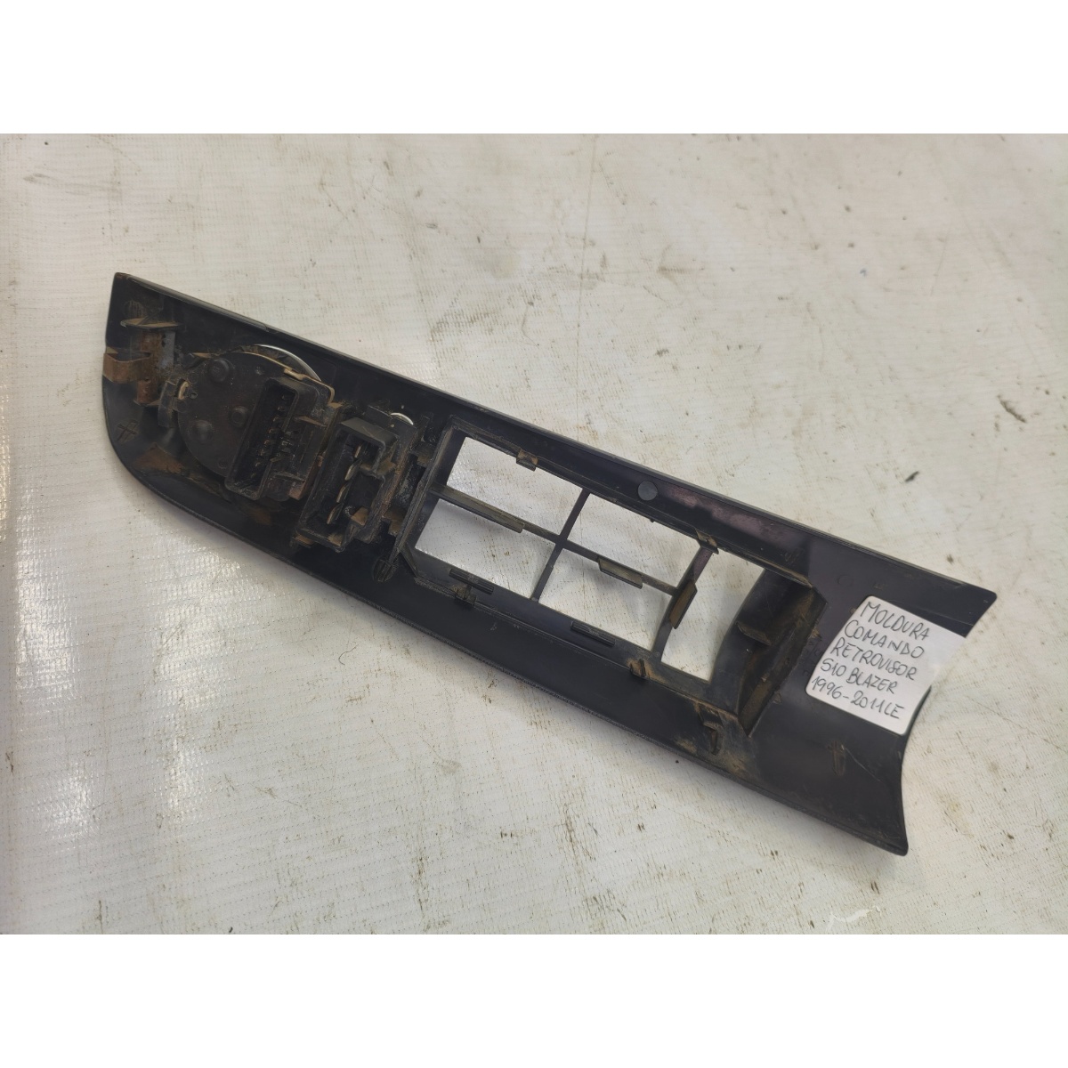 Moldura Comando Vidro Retrovisor Le S10 Blazer 96 A 04 c-det - Imagem 5