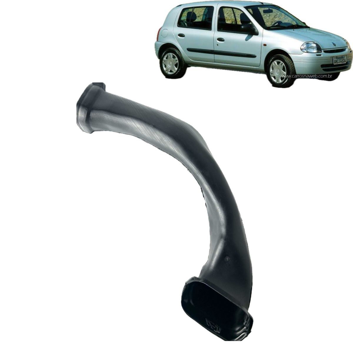 Duto De Ar Ventilação Painel Renault Clio RN 2002 Original - Imagem 1