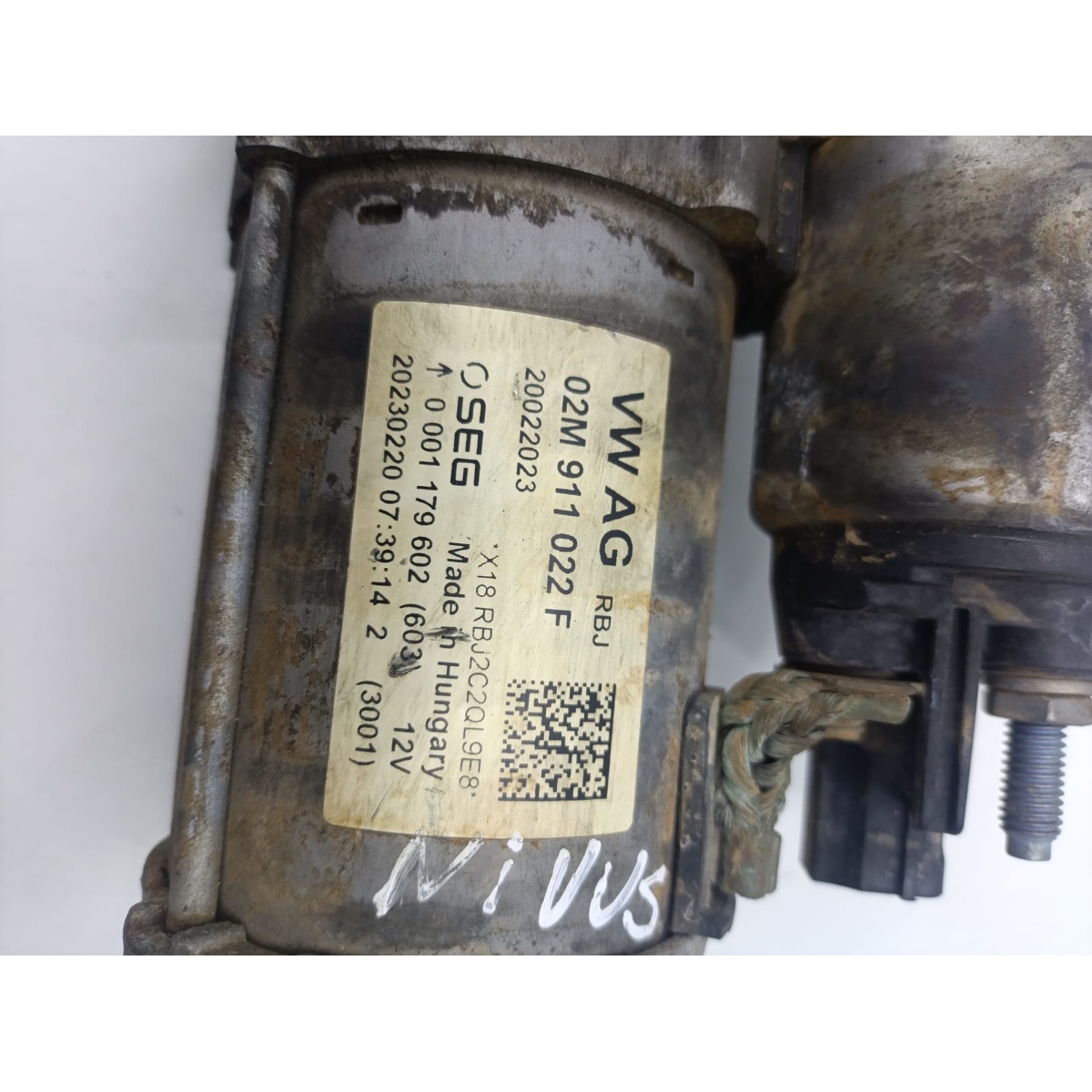 Motor Partida Vw Golf Jetta T-Cross, Nivus Bosch - Imagem 7