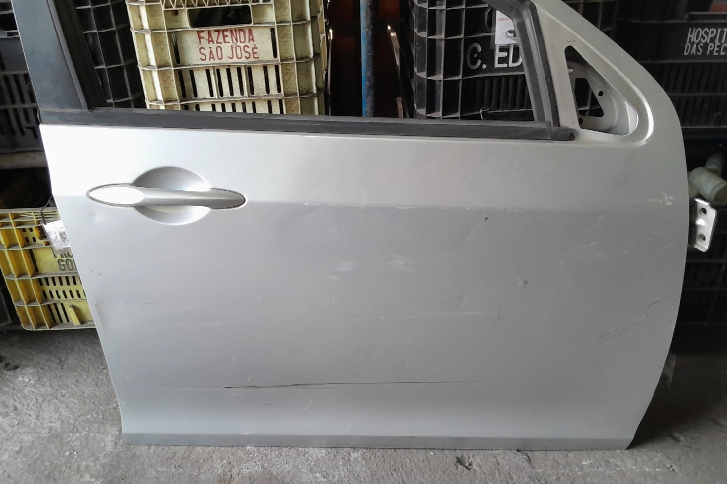 PORTA DIANTEIRA JAC J3 LADO DIREITO (PRATA) - Imagem 5