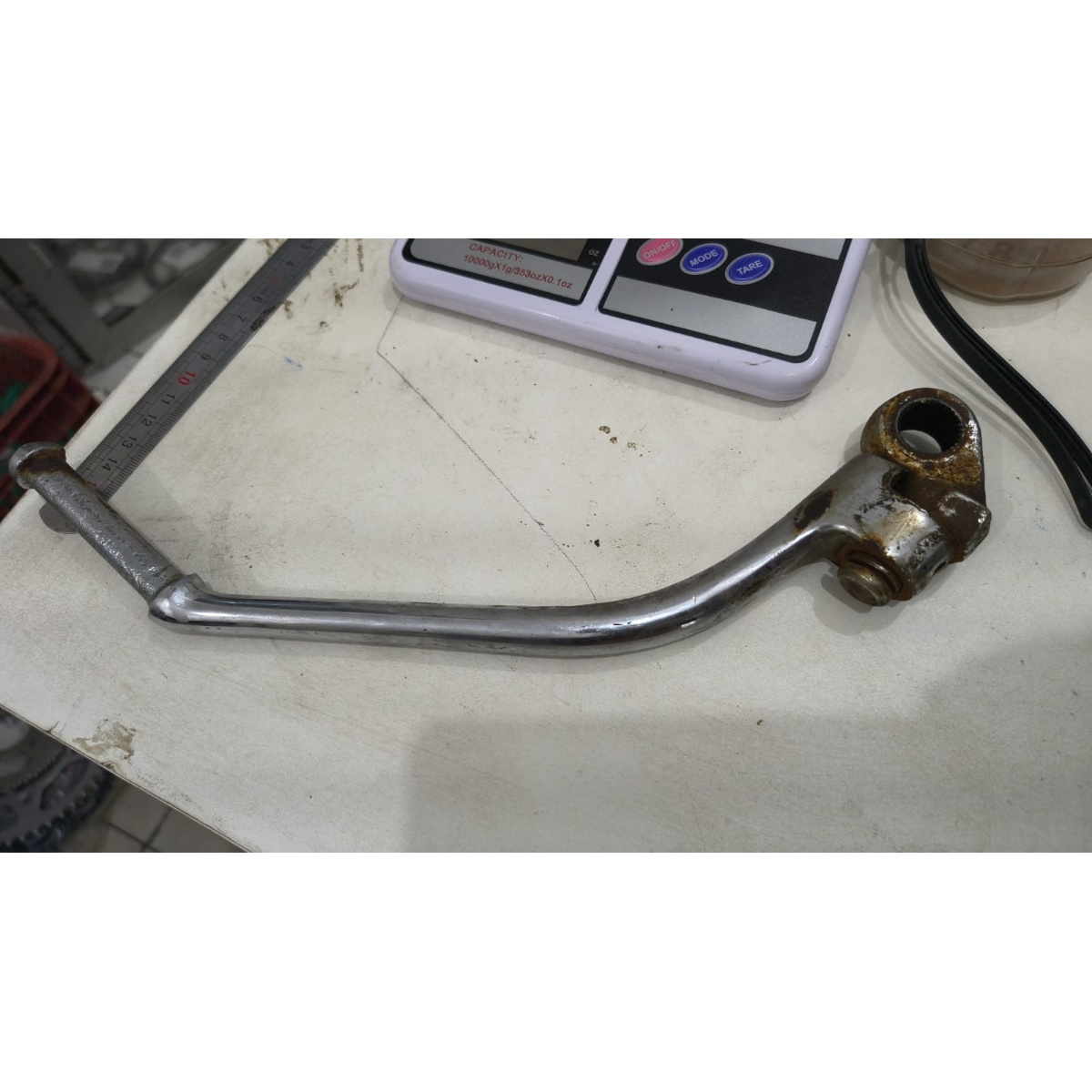 pedal de partida YBR125/Factro125 - Imagem 1