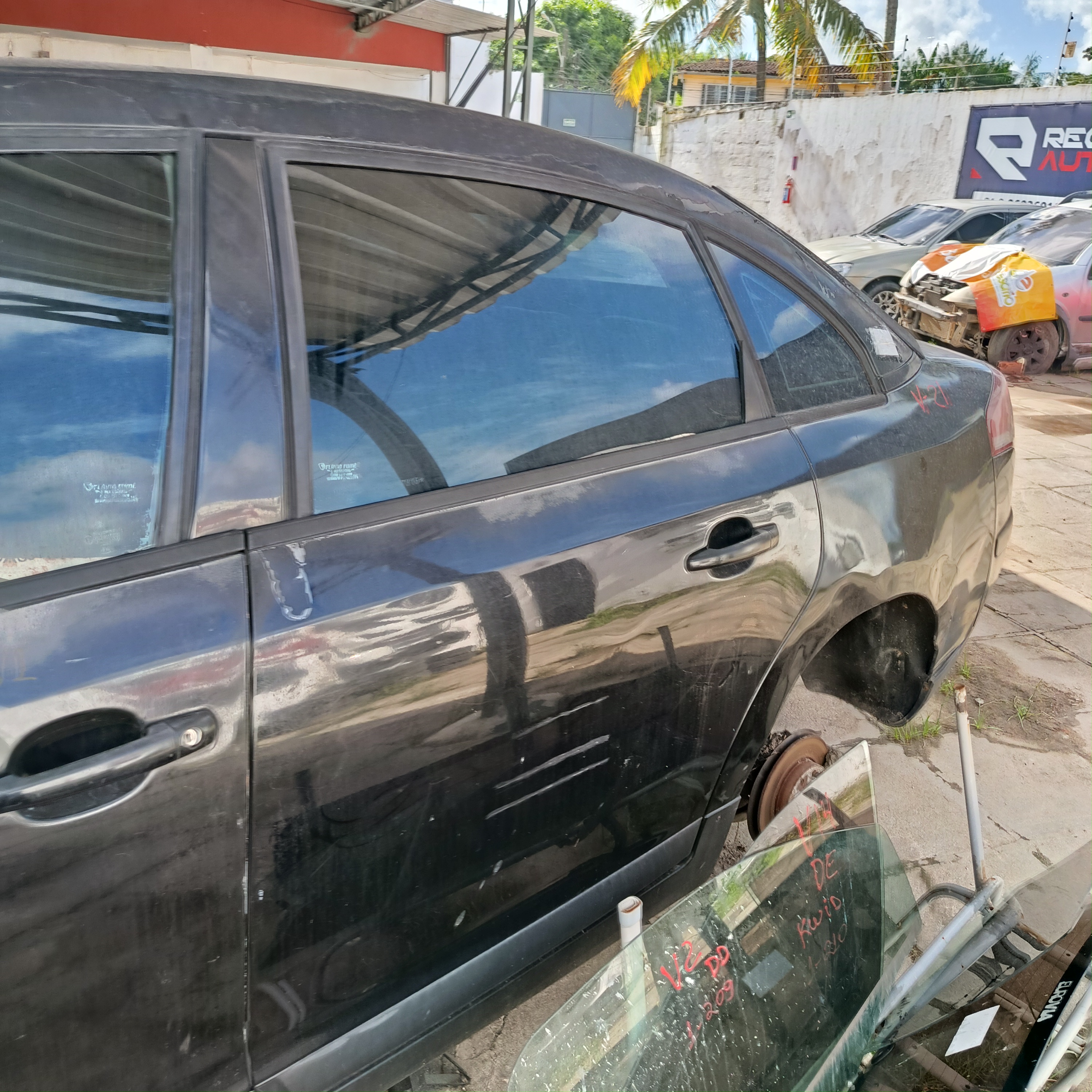 PORTA TRASEIR ESQUERD CITROEN C4 PALLAS