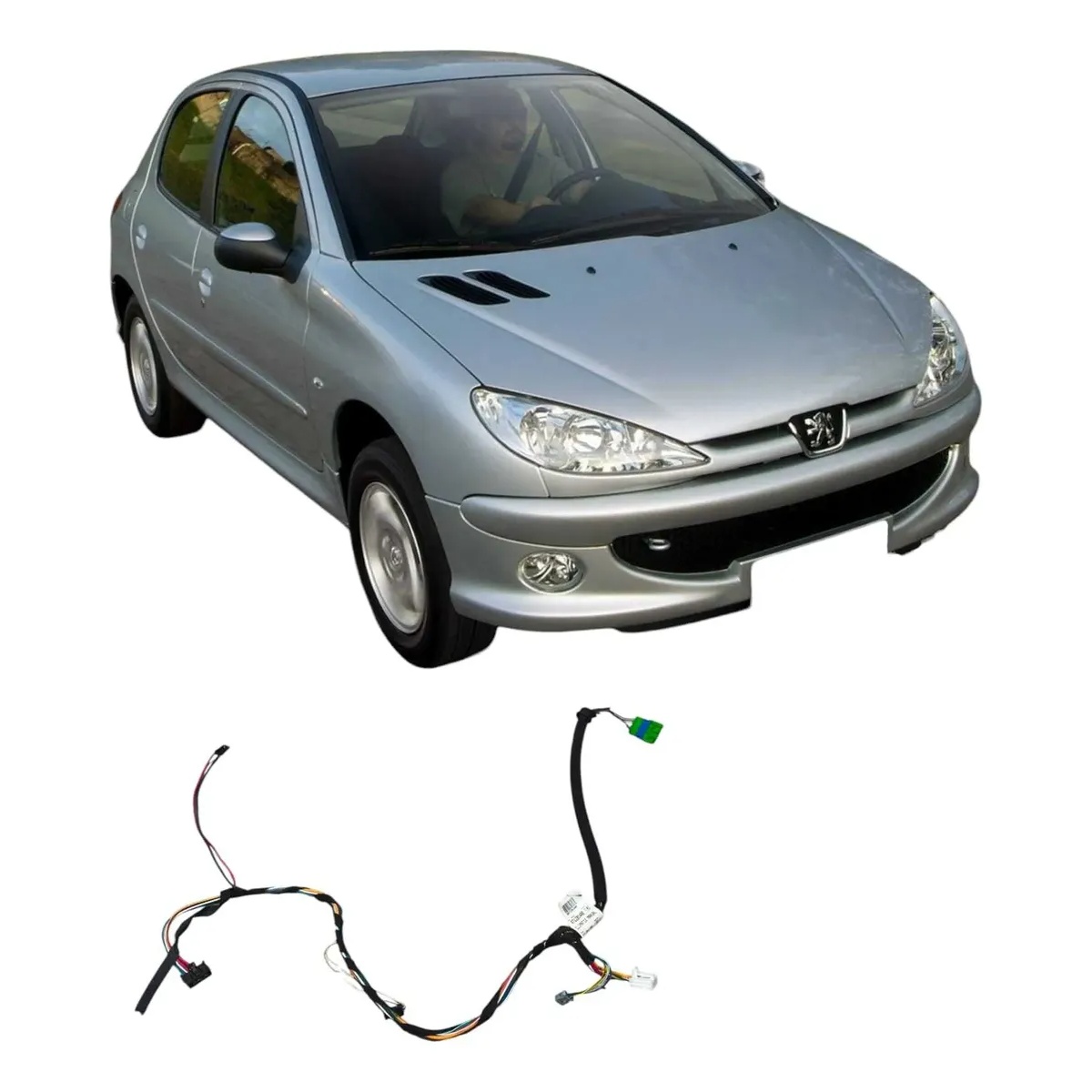 Chicote Ar Condicionado Peugeot 206 1.4 2008 A712014A0