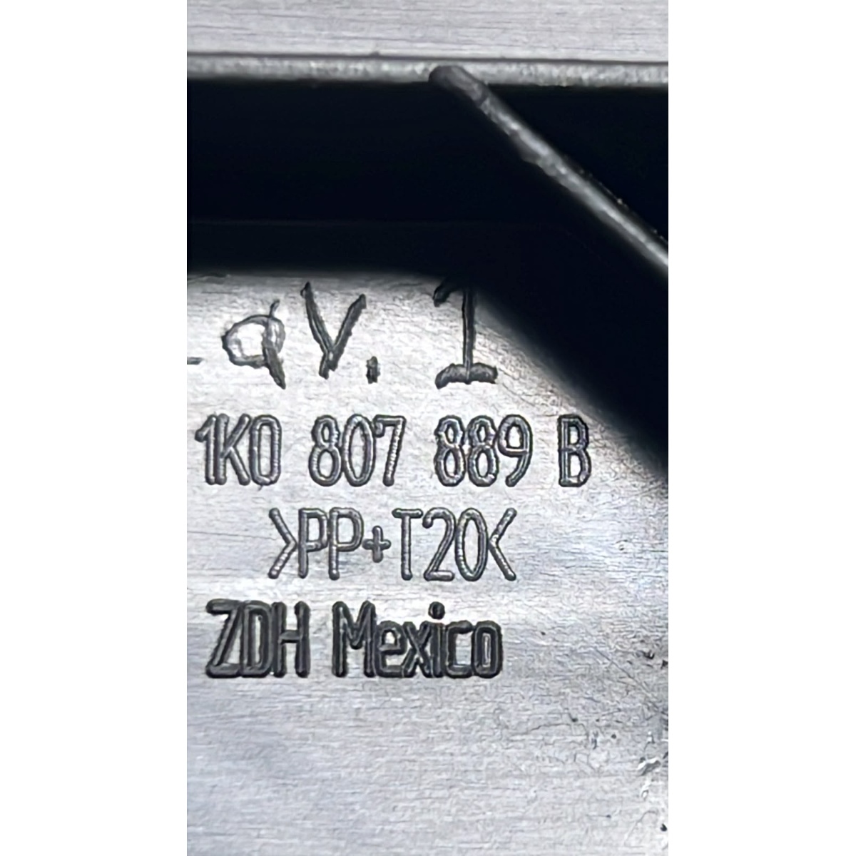 Guia  Fixação Farol Esq Jetta 2007 a 2010 1k0807889b - Imagem 6