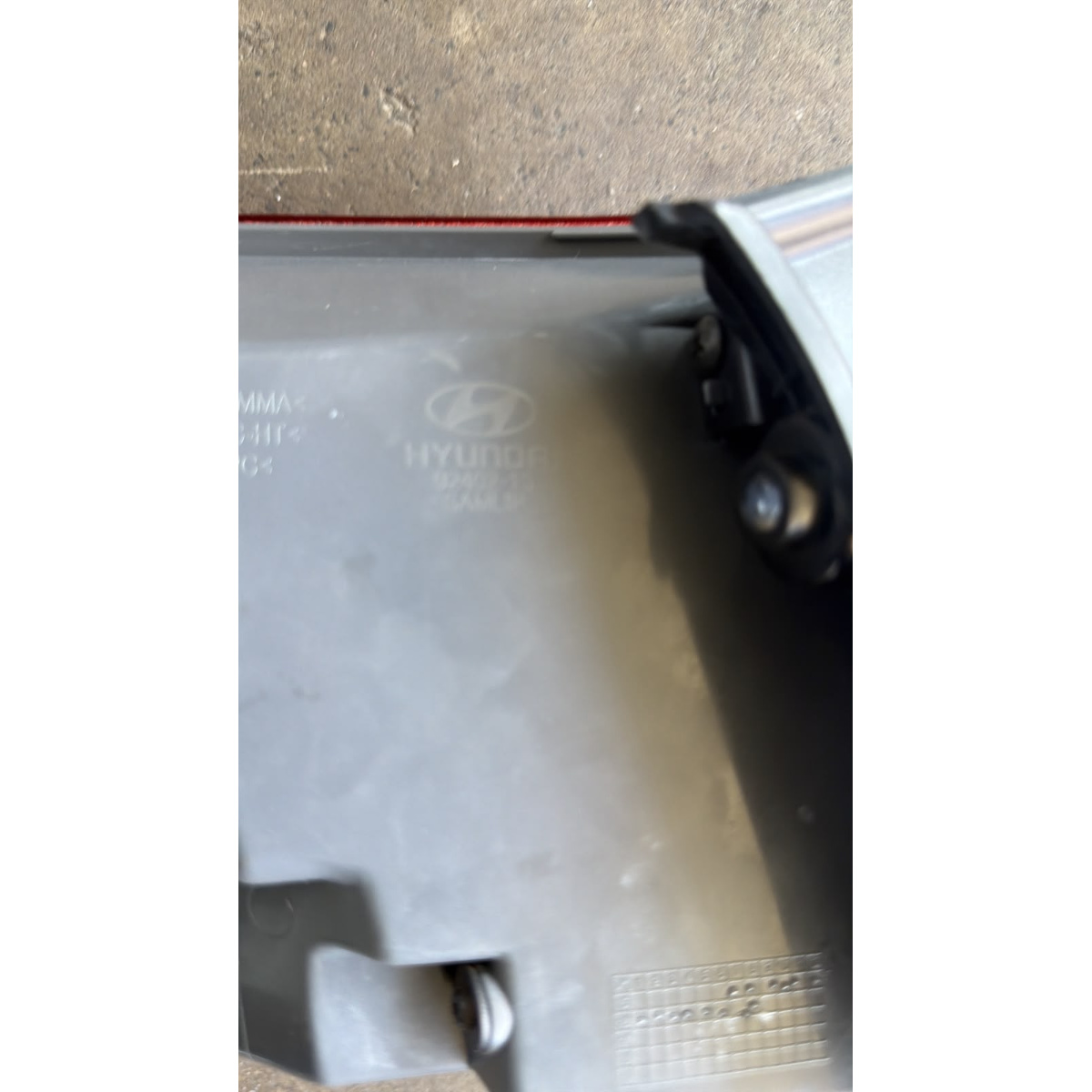 Lanterna Traseira Original Hb20s Sedan 2012 A 2019 Lado Dire Direito/passageiro Vermelho - Imagem 6