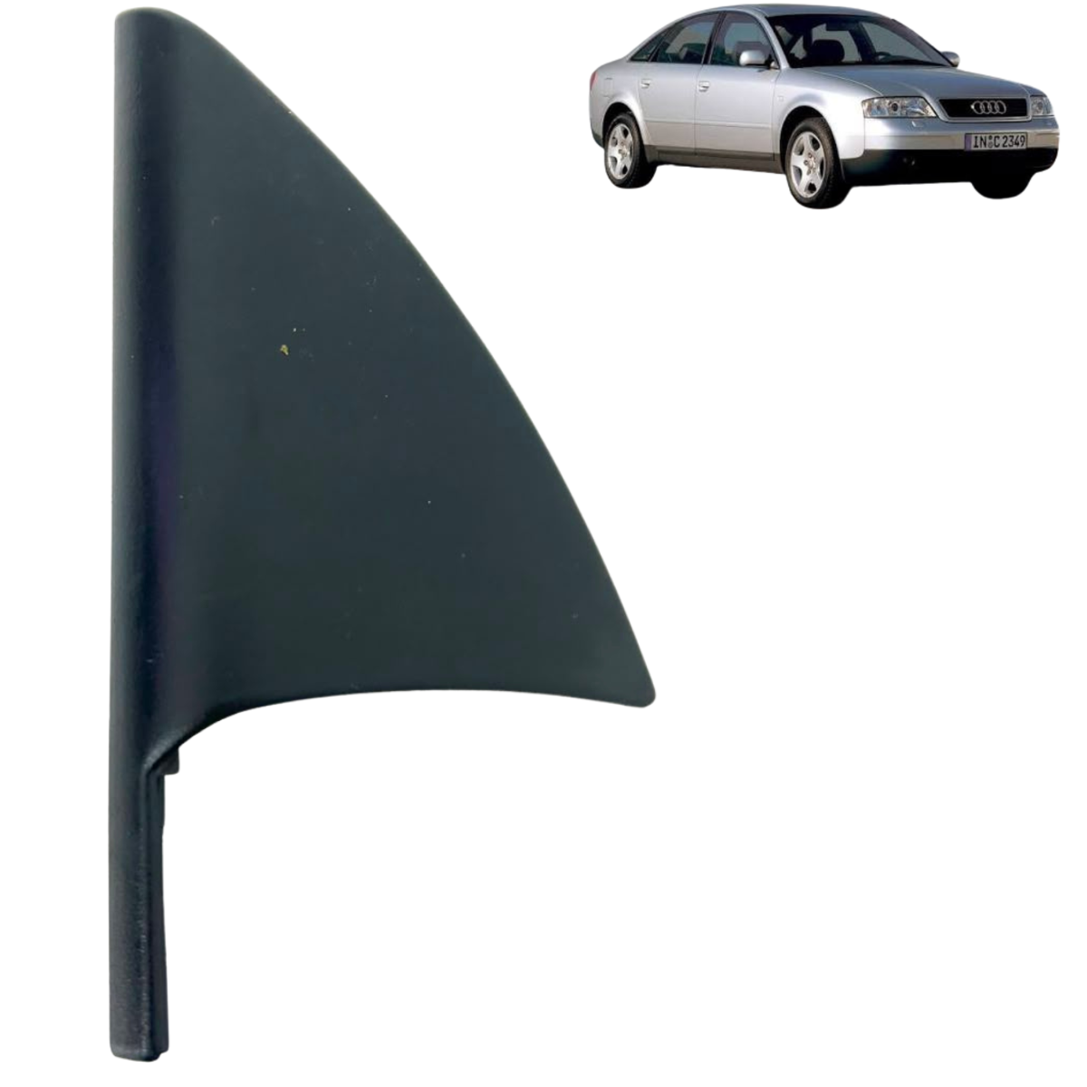 Moldura Interna do Retrovisor Lado Esquerdo Audi A6 1997