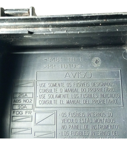 Tampa Caixa Fusível Toyota Etios 12 A 15 34811h1 - Imagem 6
