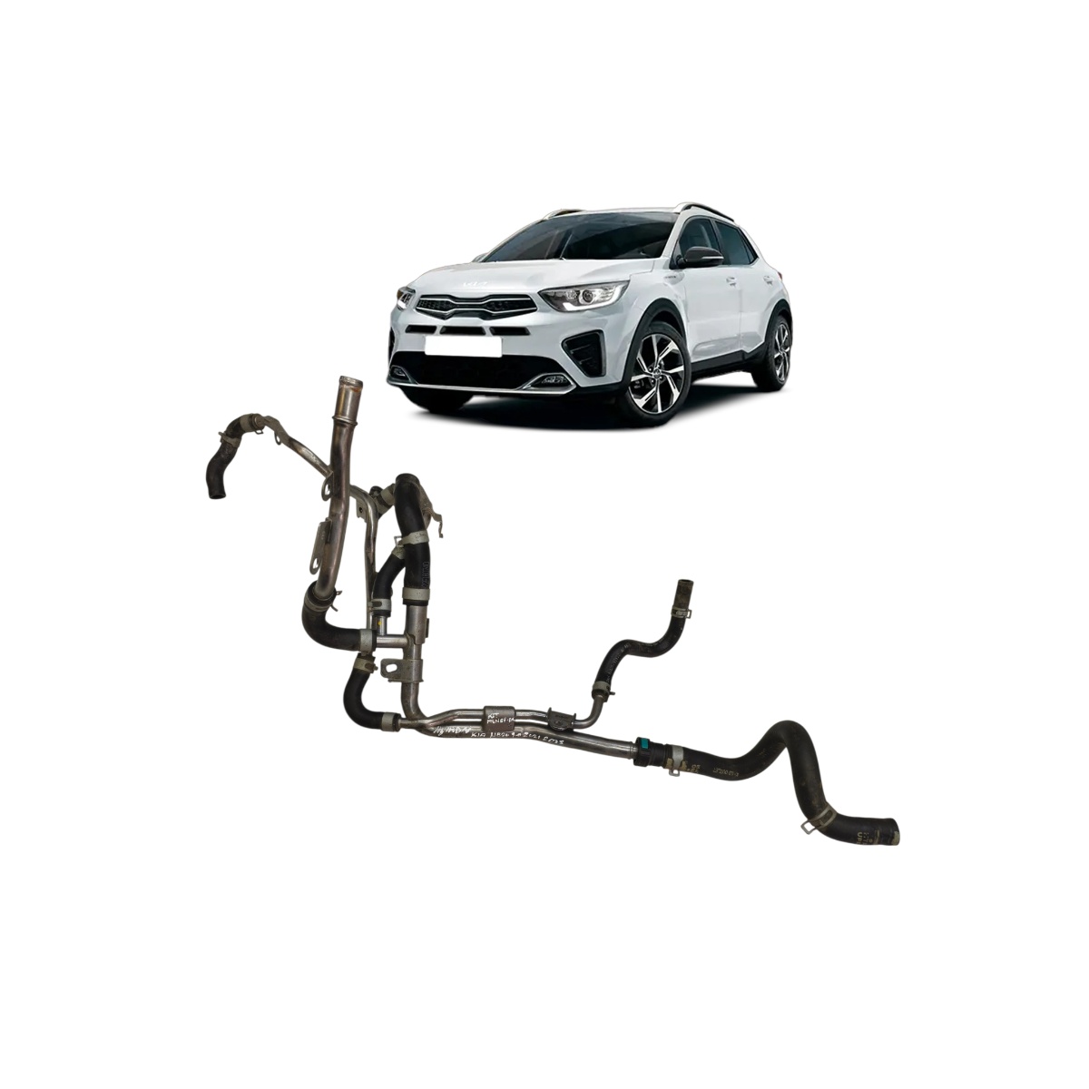 Kit Mangueiras Agua Kia Stonic 1.0 Turbo 2021 2025 284160760