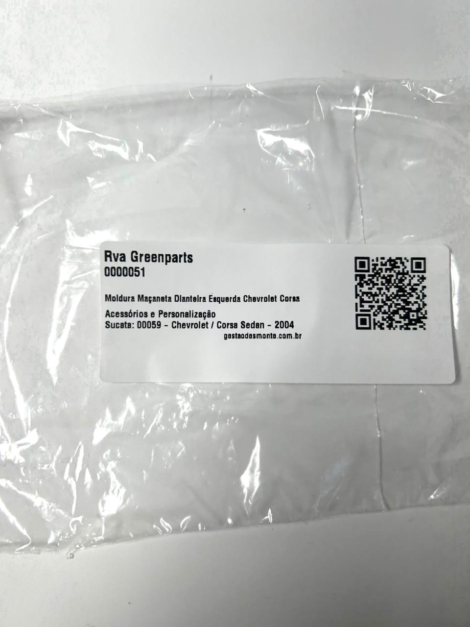 Moldura Maçaneta Dianteira Esquerda Corsa Sedan - Imagem 4