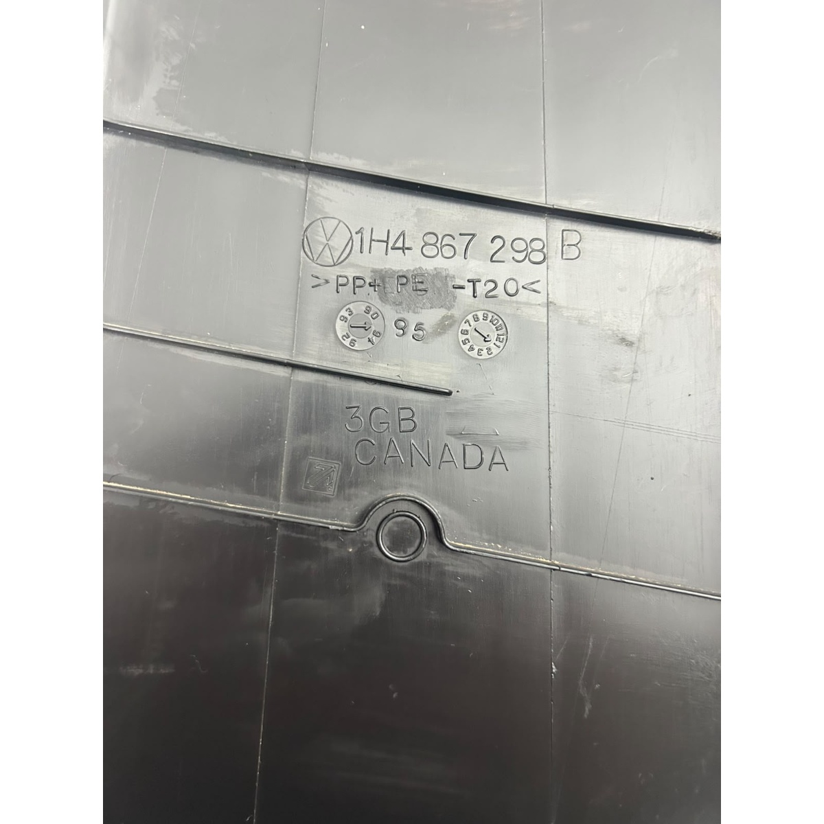 Revestimento Inferior Coluna Diant Direi Vw MK3 1992 a 1998 - Imagem 8