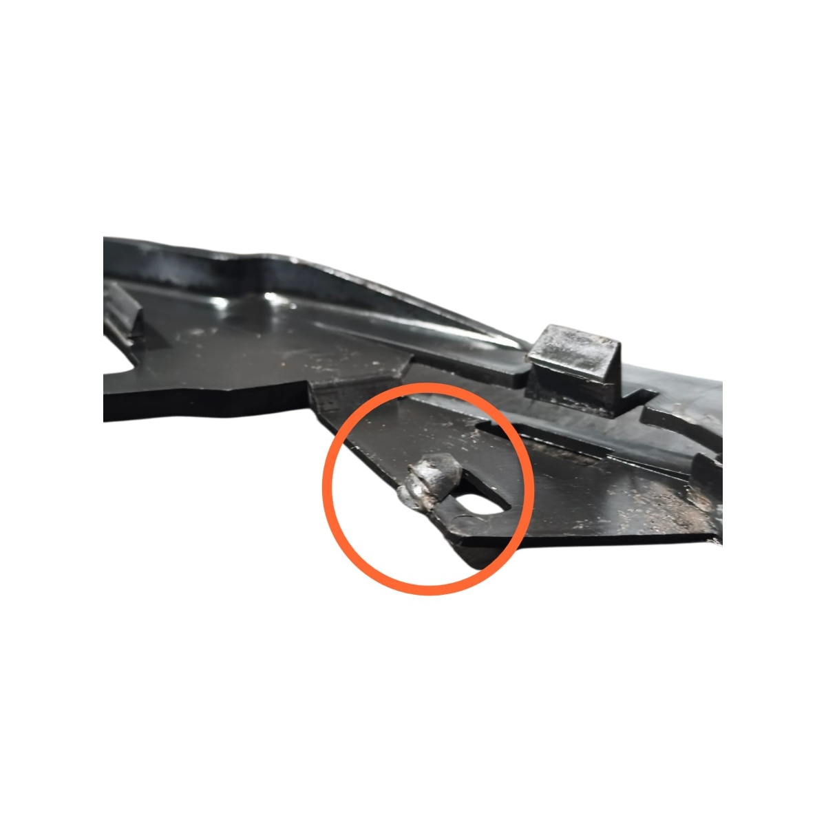 Guia Parachoque Diant Esq Volvo s40 2005/08 30744957 c/Detal - Imagem 8