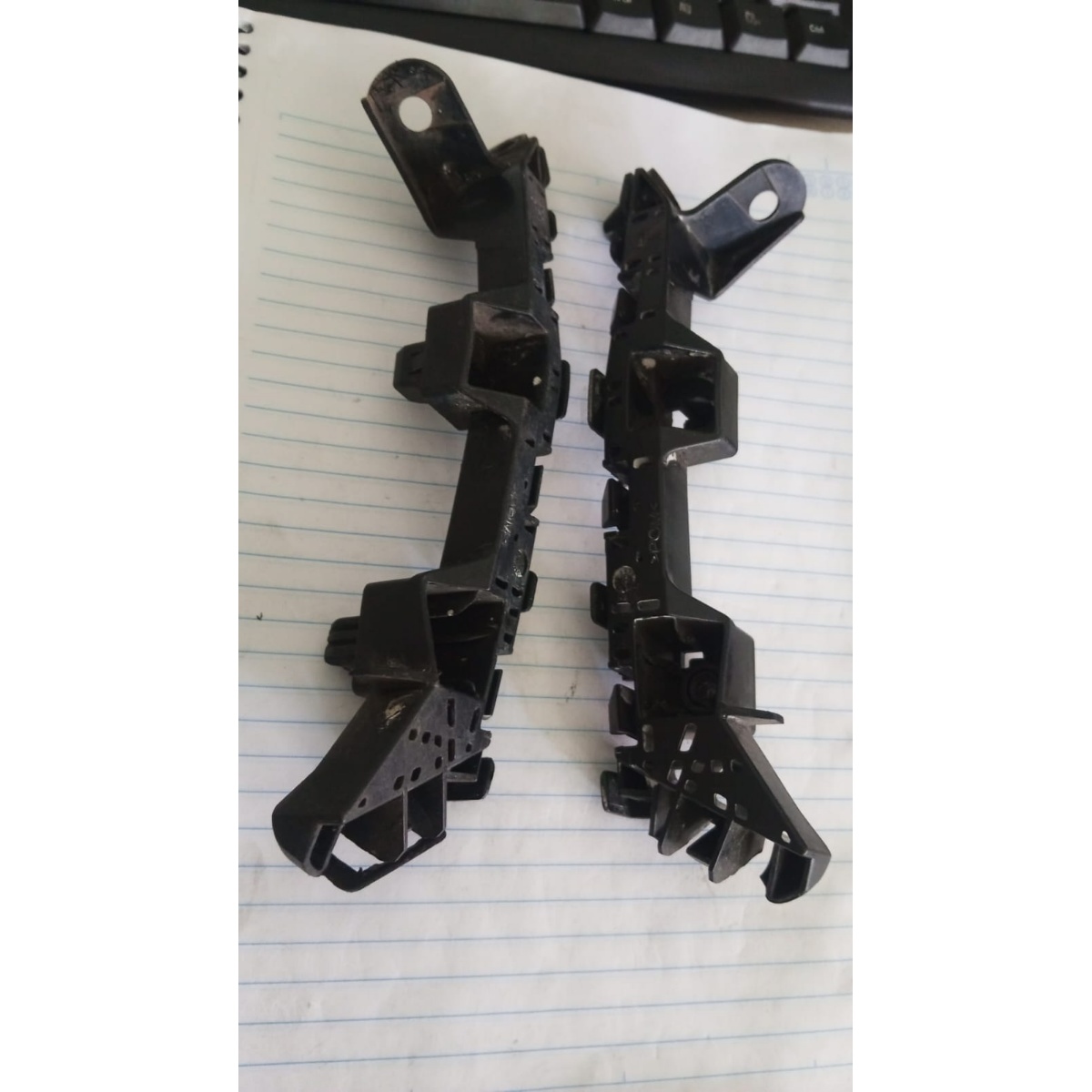 Par Guia Do Para-Choque Dianteiro Honda Fit 15/21 - Imagem 2