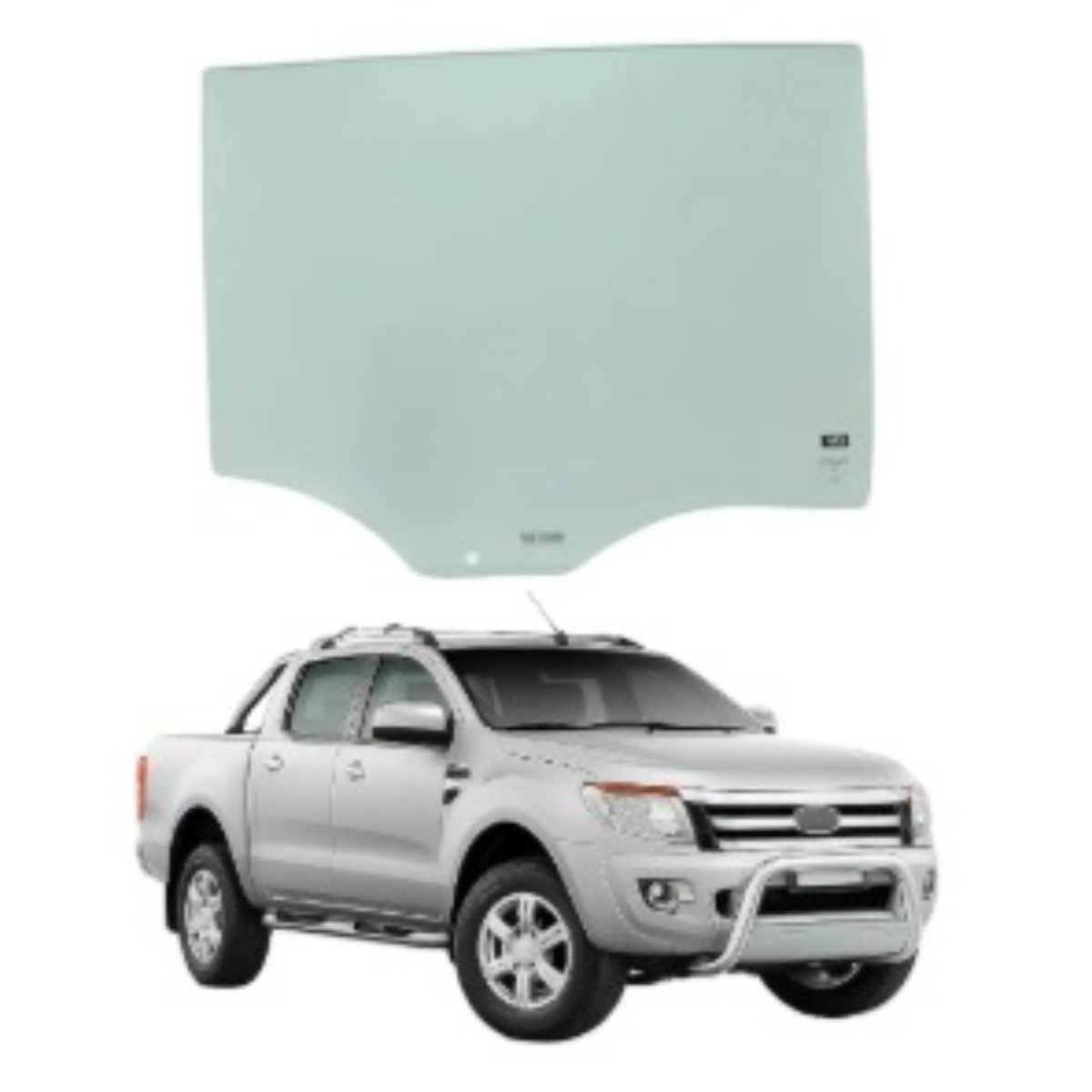 Vidro Porta Ford Ranger 12/23 Tras L.d