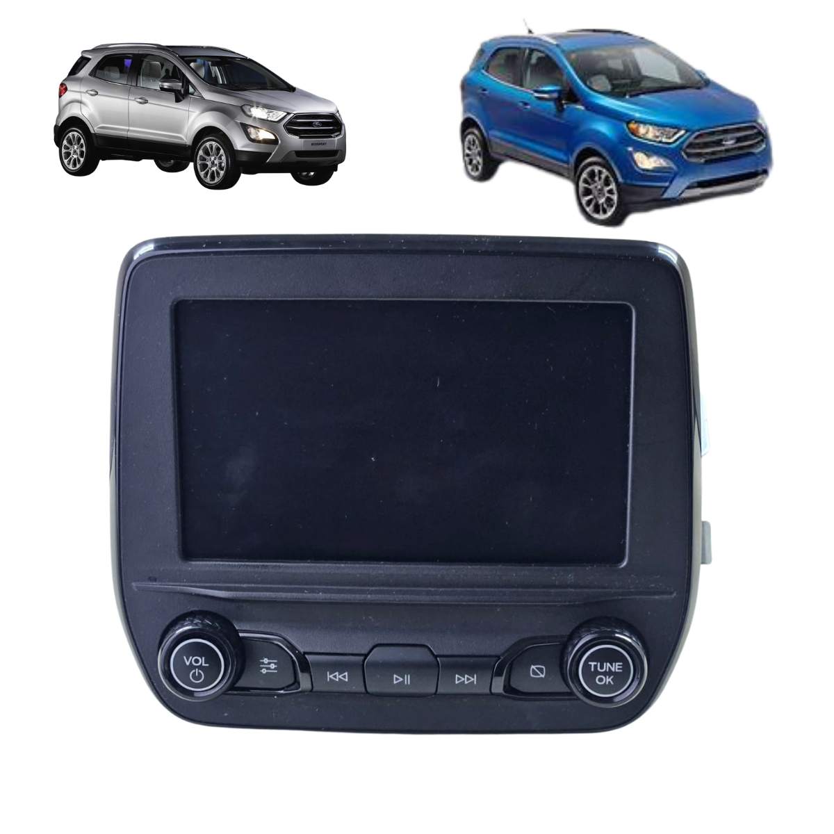 CENTRAL MULTIMÍDIA FORD KA/ECOSPORT 2019/2021 IN.