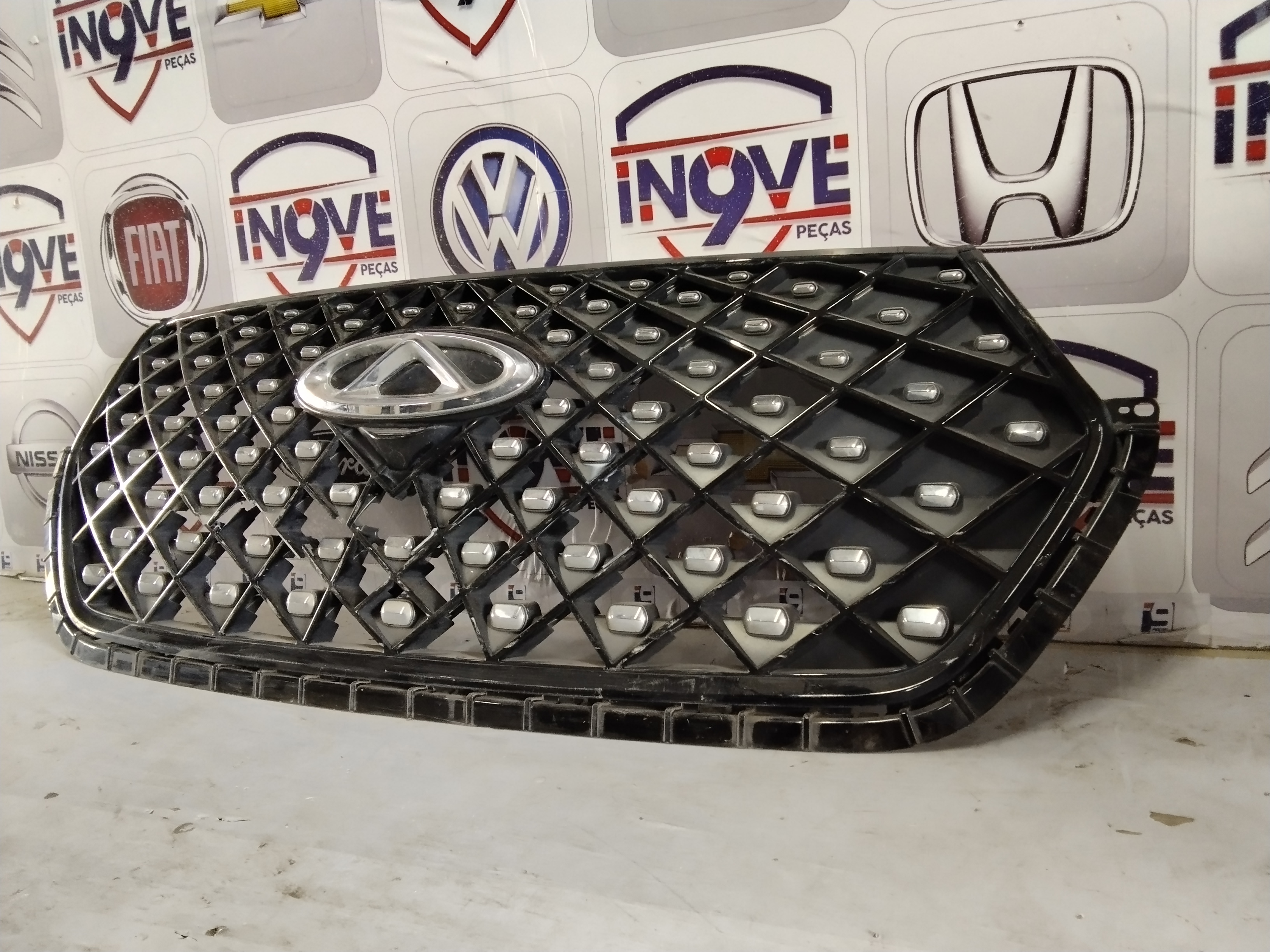 Acabamento Grade Dianteira Chery Tiggo 5X 2024