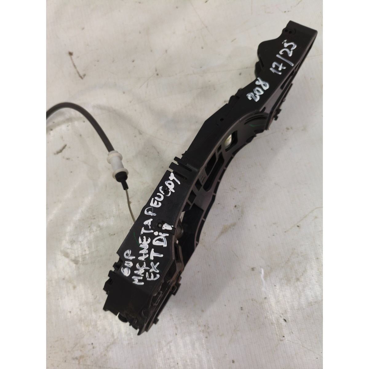 Suporte Macaneta Externa Peugeot 208 C4 Cactus Dir 242728 Preto Dianteira - Imagem 3