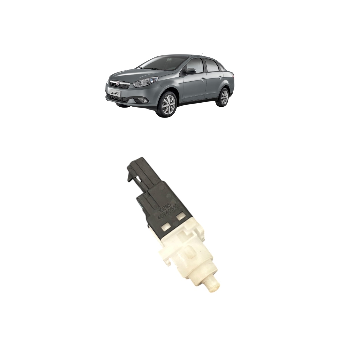 Interruptor Pedal Freio Fiat Gran Siena/Palio 2017 Original - Imagem 3