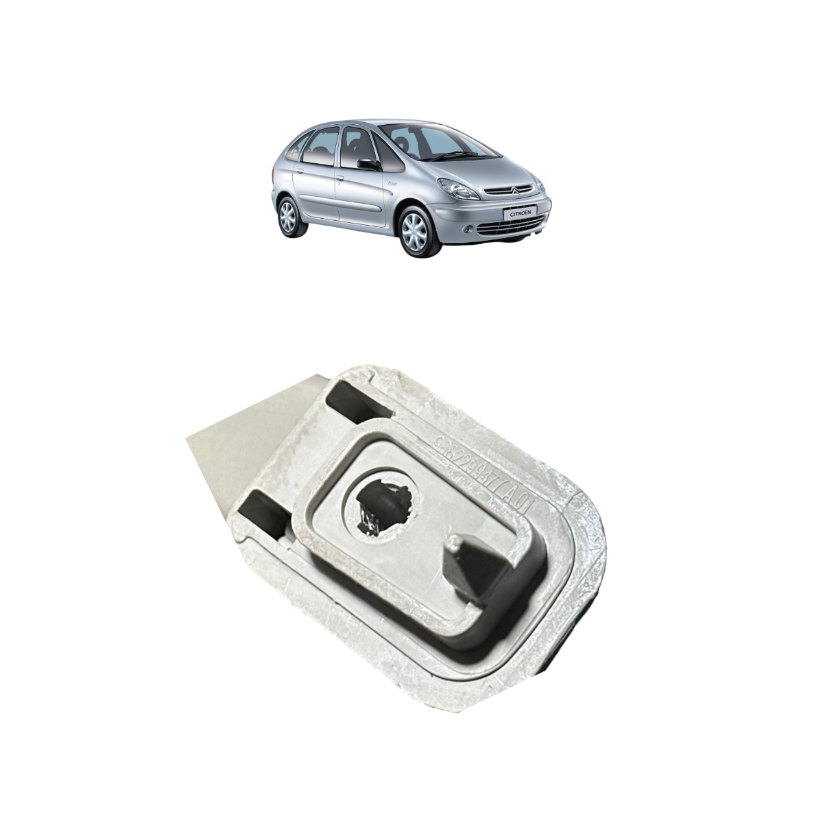 Alça De Teto Citroen Xsara Picasso 9662299477 Cinza - Imagem 4