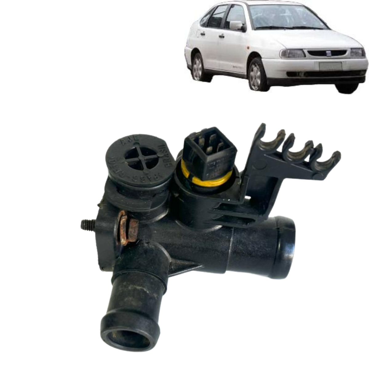 Flange Bocal Radiador Medidor de temperatura Seat Cordoba