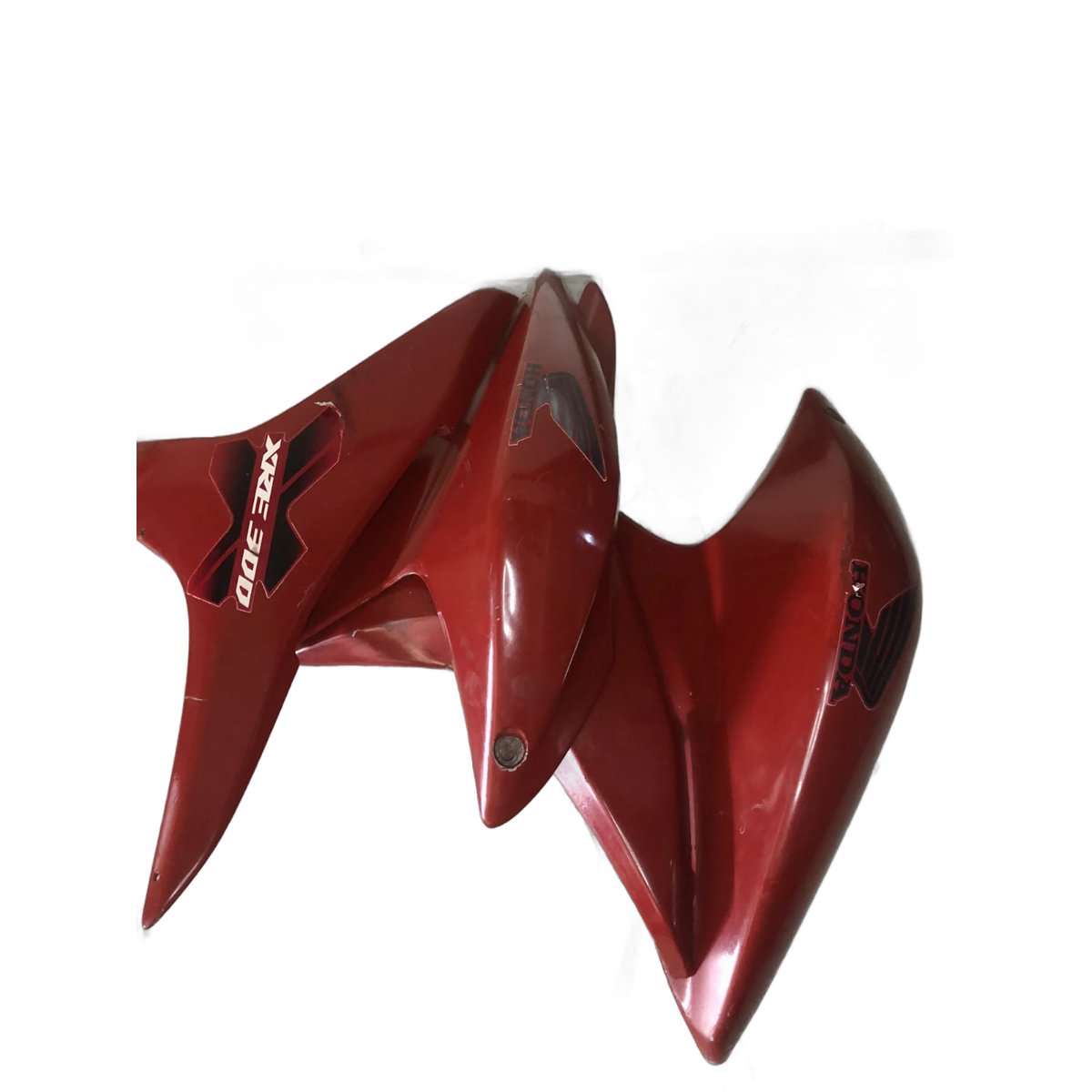 Par Carenagem Lateral Xre 300 2013/15 Vermelho (Pintado)