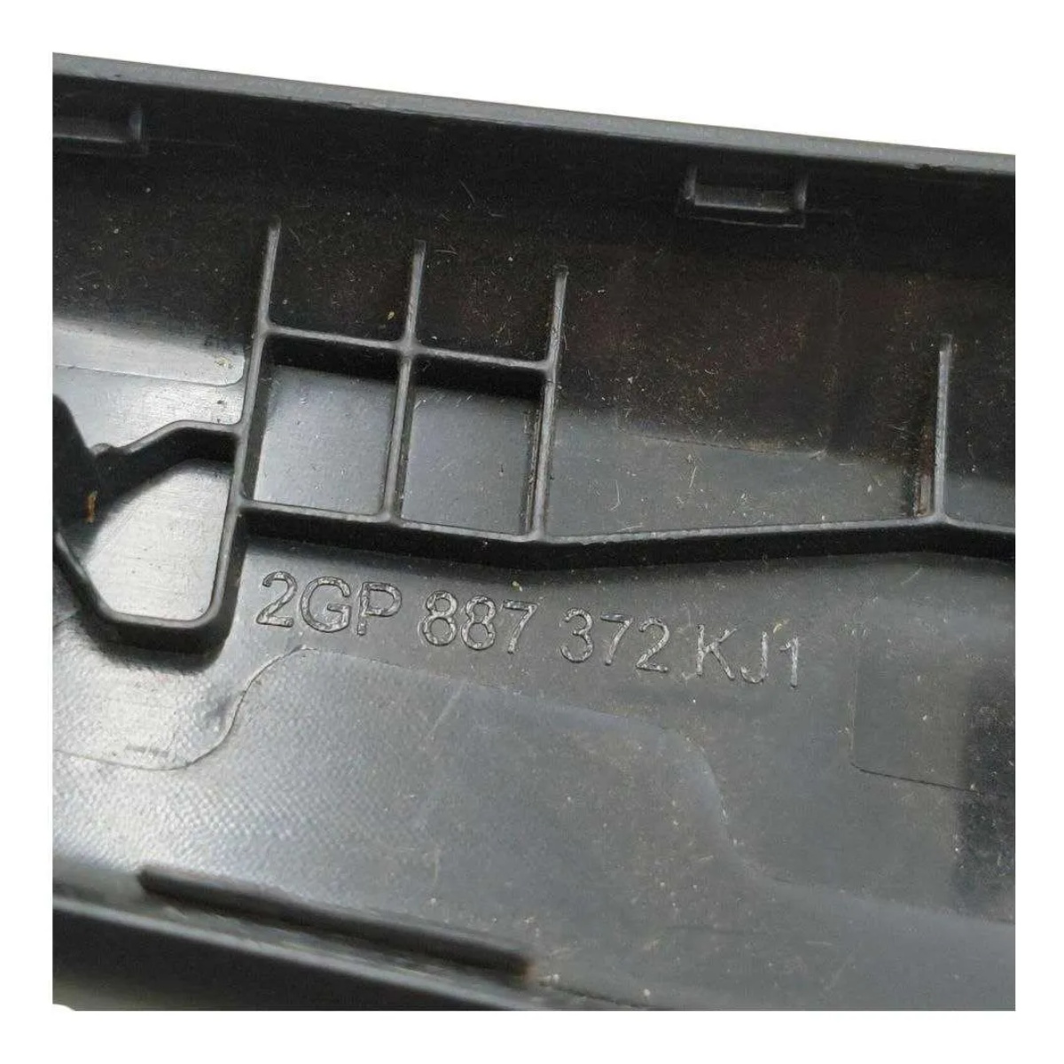 Moldura Puxador Porta Traseira Direita Vw T-cross 22/25 Preto - Imagem 3