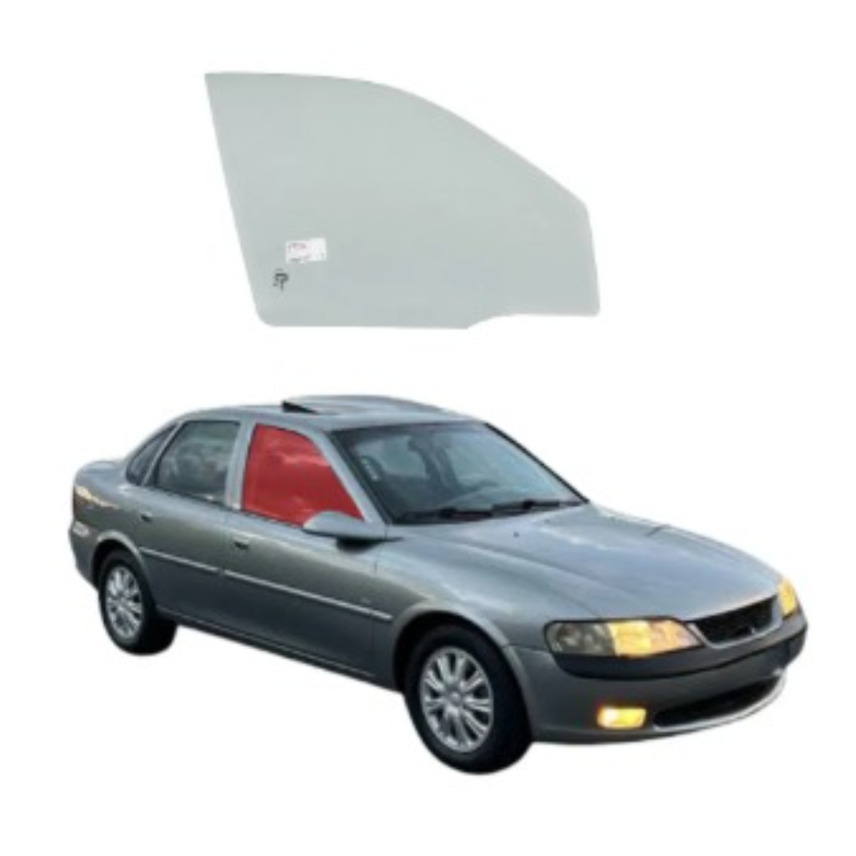 Vidro Porta Dianteira Direita Chevrolet Vectra 1997 A 2004