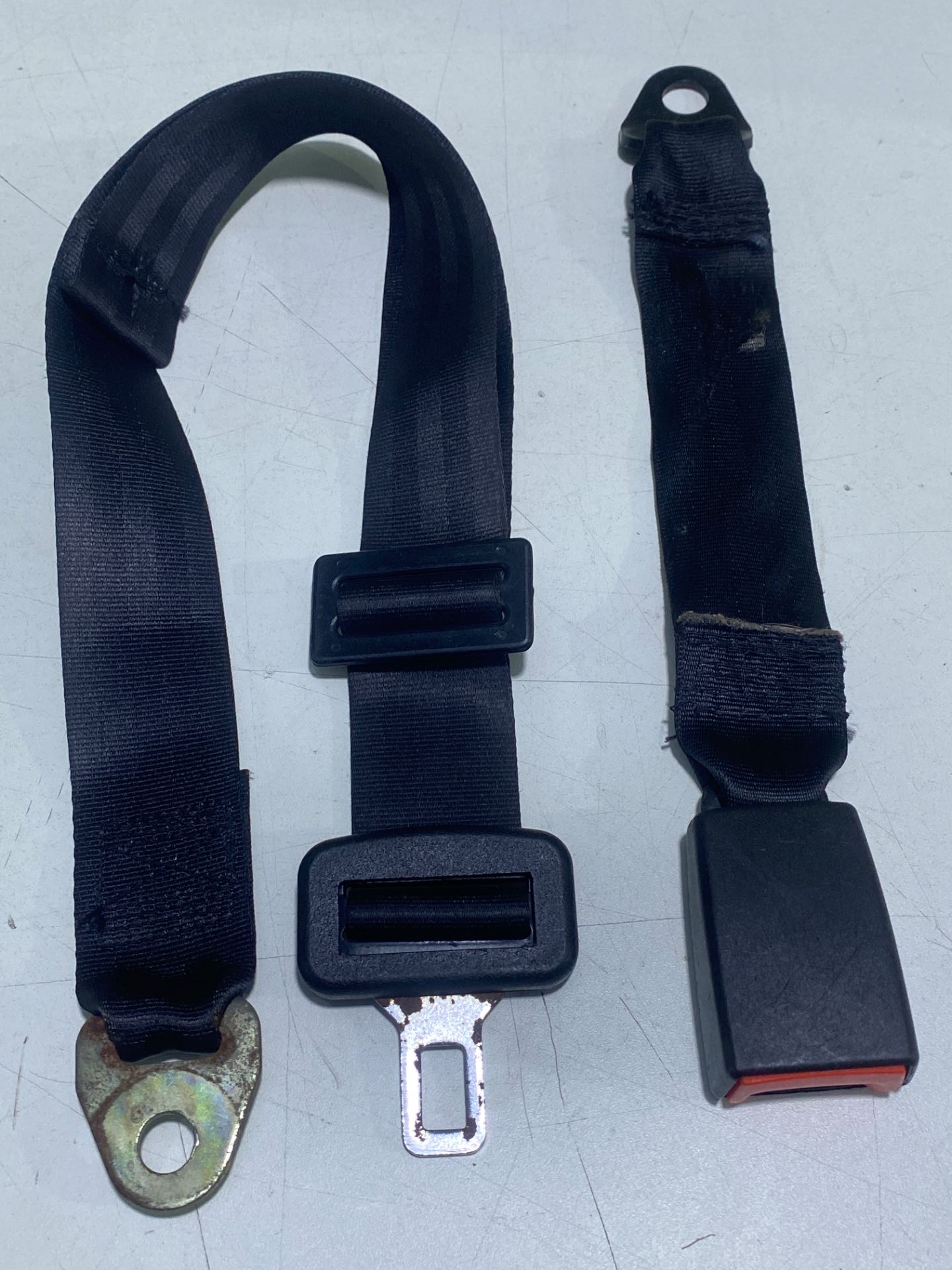 Cinto De Segurança 2 Pts Abdominal Ducato Preto