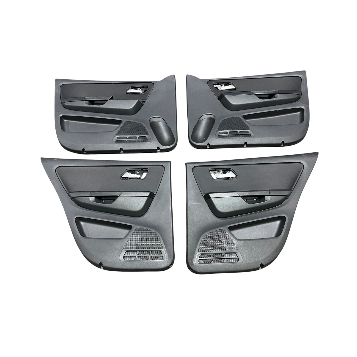 Jogo forro de porta vw Fox 2011-2015 original tecido - Imagem 1