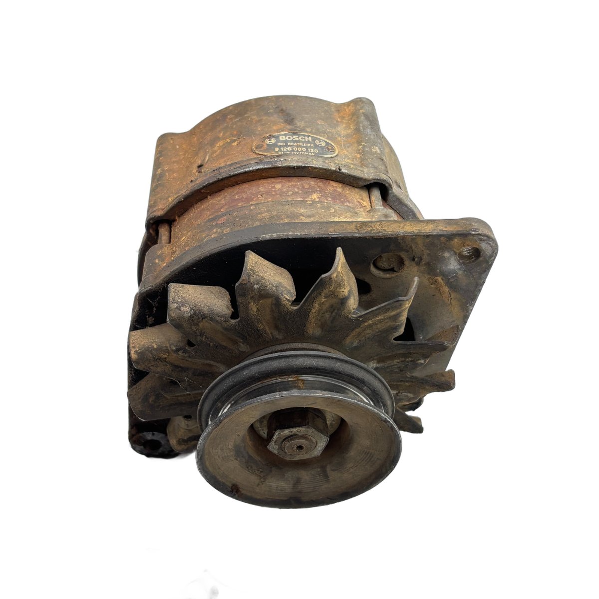 Alternador Fiat Uno Mille 1997 / 2005 1.5 / 45A 14V - Imagem 1