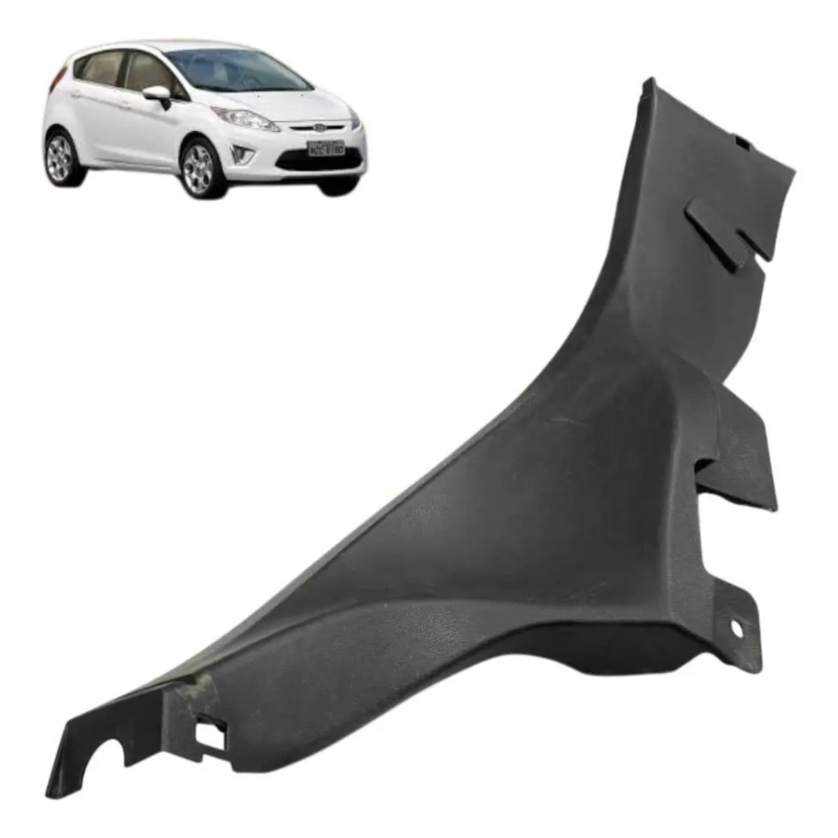 Moldura Soleira Do Banco Tras. Direito Ford New Fiesta 2012 - Imagem 6