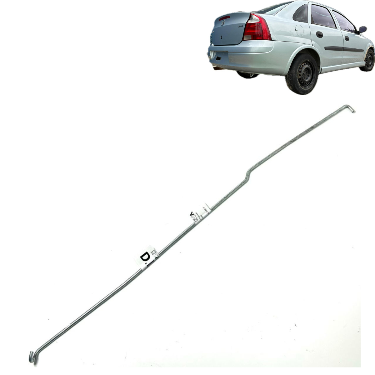 Haste Maçaneta Porta Dianteira Direita Corsa Sedan 2004 - Imagem 1